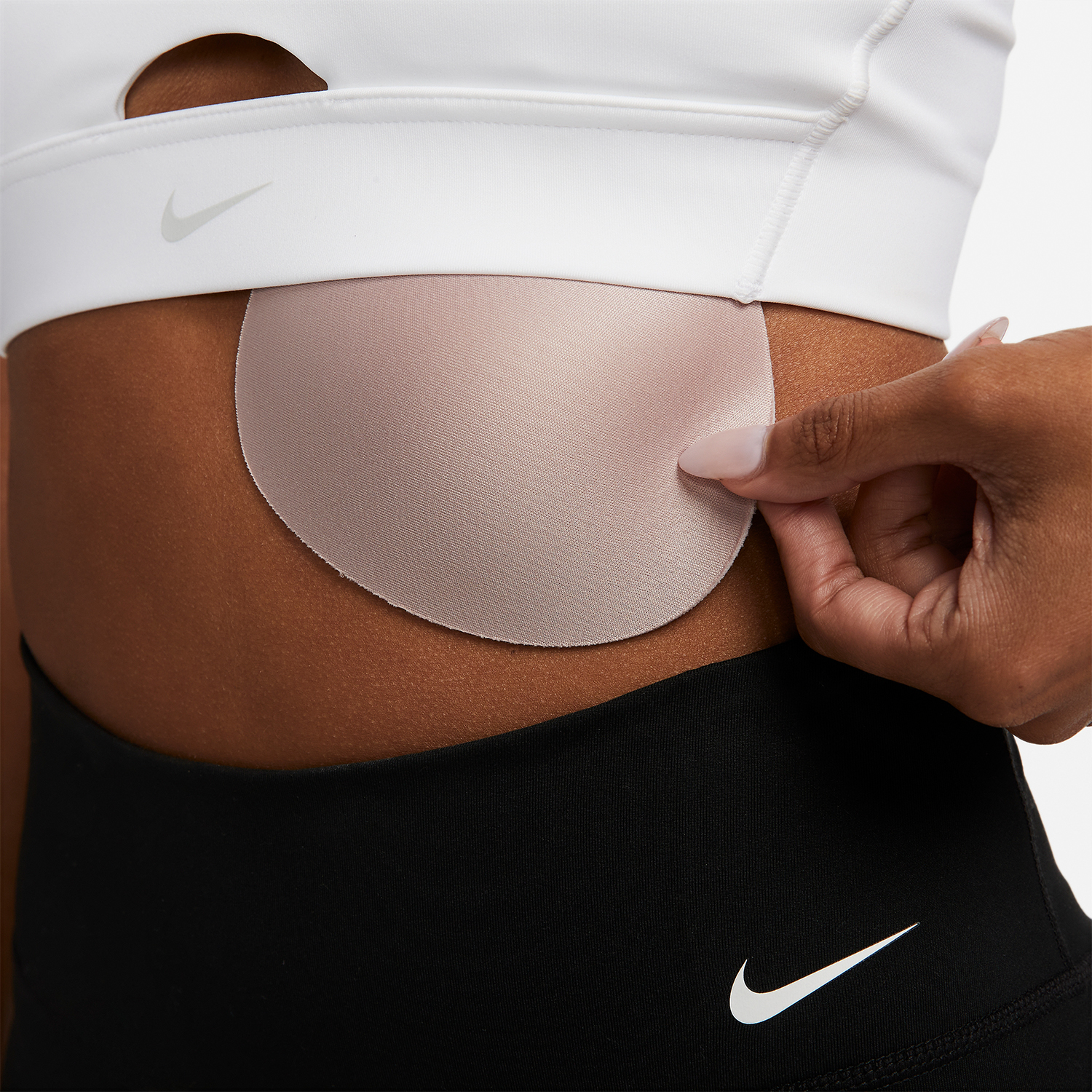 Nike Dri-FIT Indy Reggiseno Sportivo - White/Photon Dust