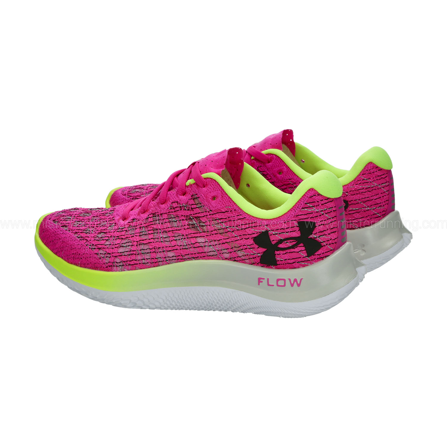 Under Armour Flow Velociti Wind 2 - Rebel Pink/Lime Surge/Black