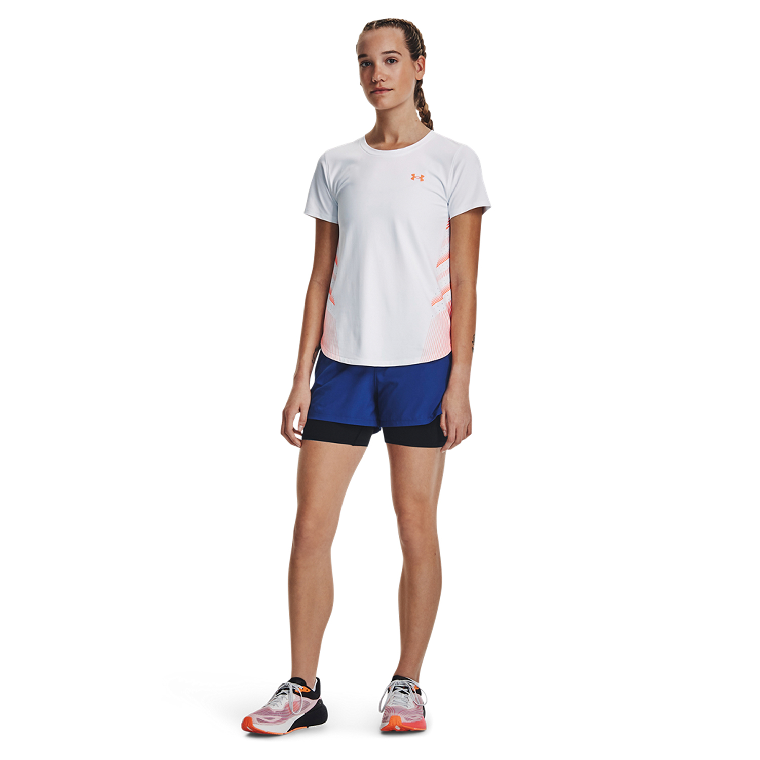 Under Armour Iso-Chill Laser II T-Shirt - White/Reflective