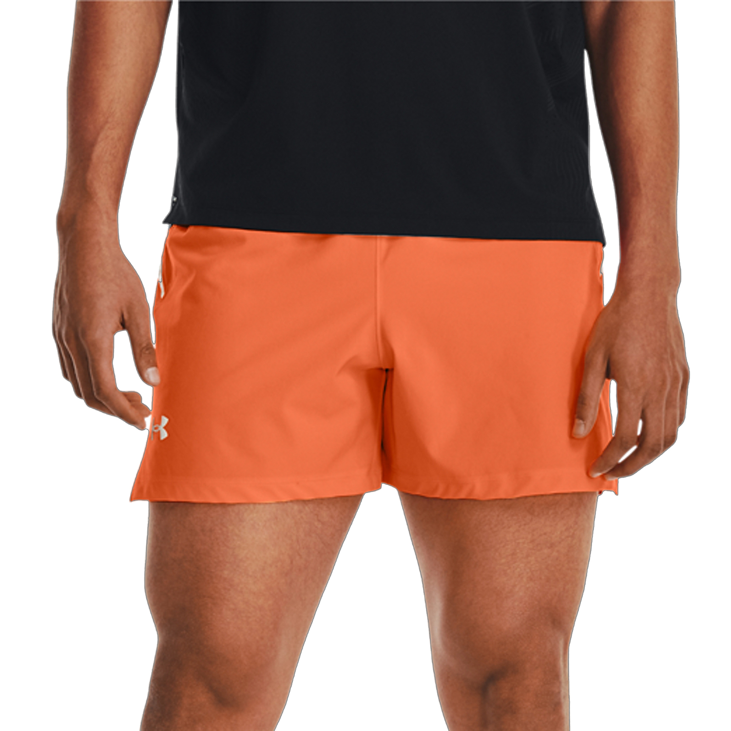 Under Armour Launch Elite 5in Shorts - Orange Blast