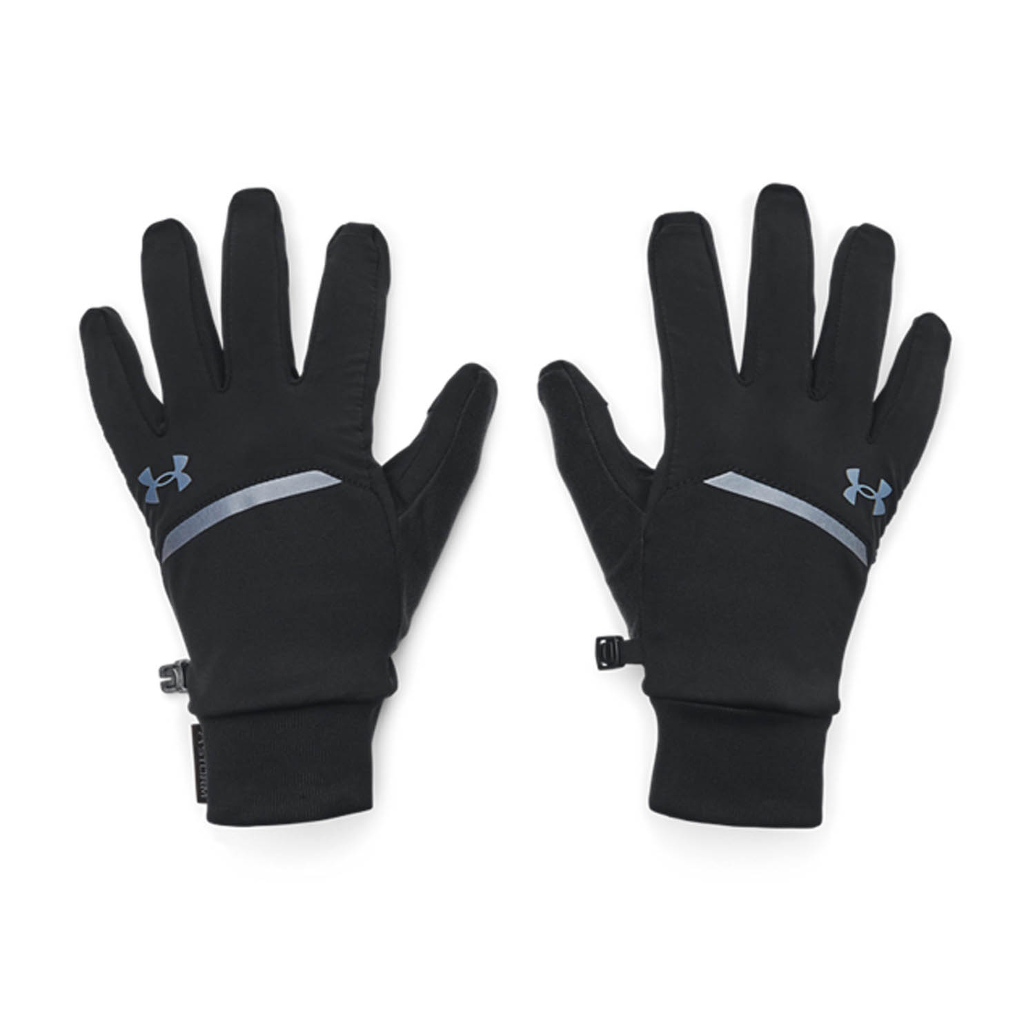 Under Armour Storm Fleece Gloves - Black/Reflective