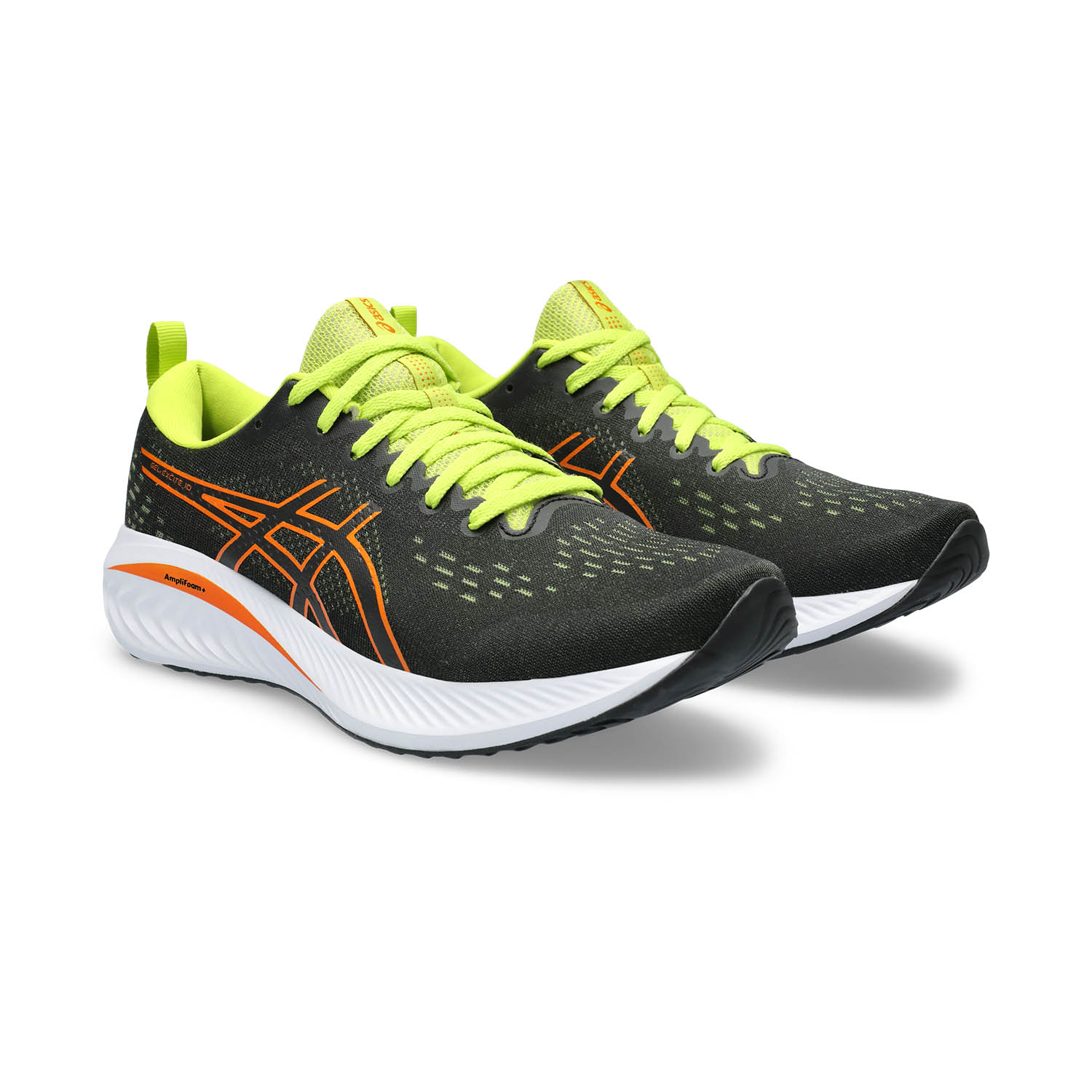 Asics Gel Excite 10 Men's Running Shoes - Black/Bright Orange