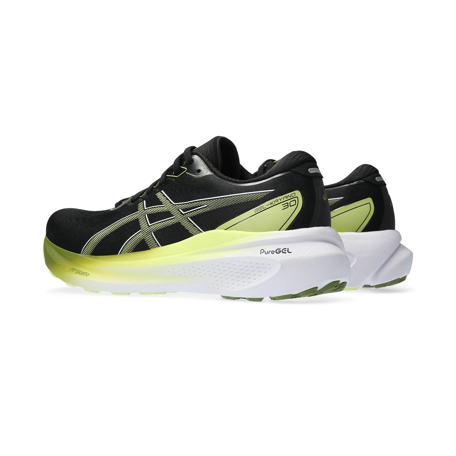 Asics Gel Kayano 30 - Black/Glow Yellow