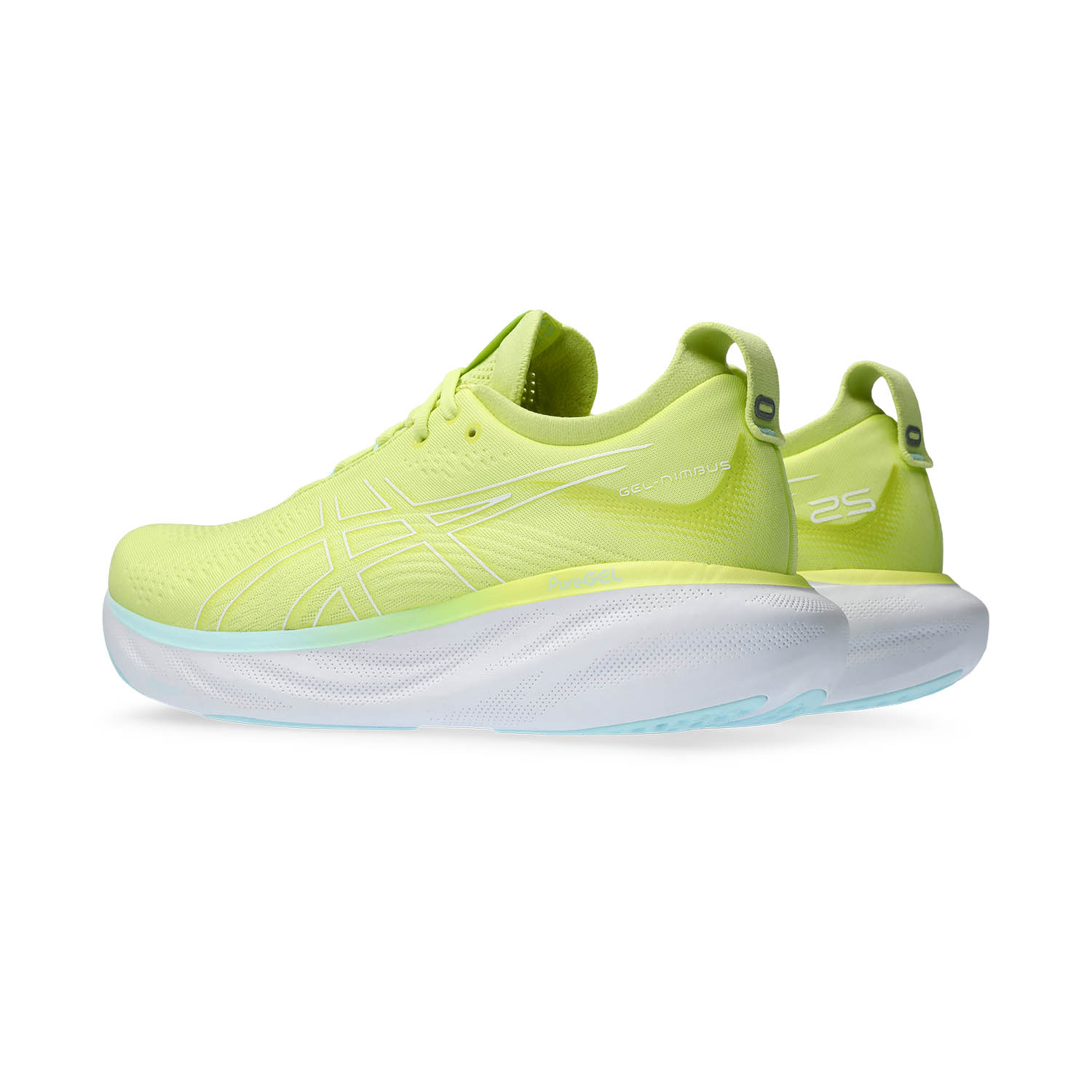 Asics Gel Nimbus 25 - Glow Yellow/White