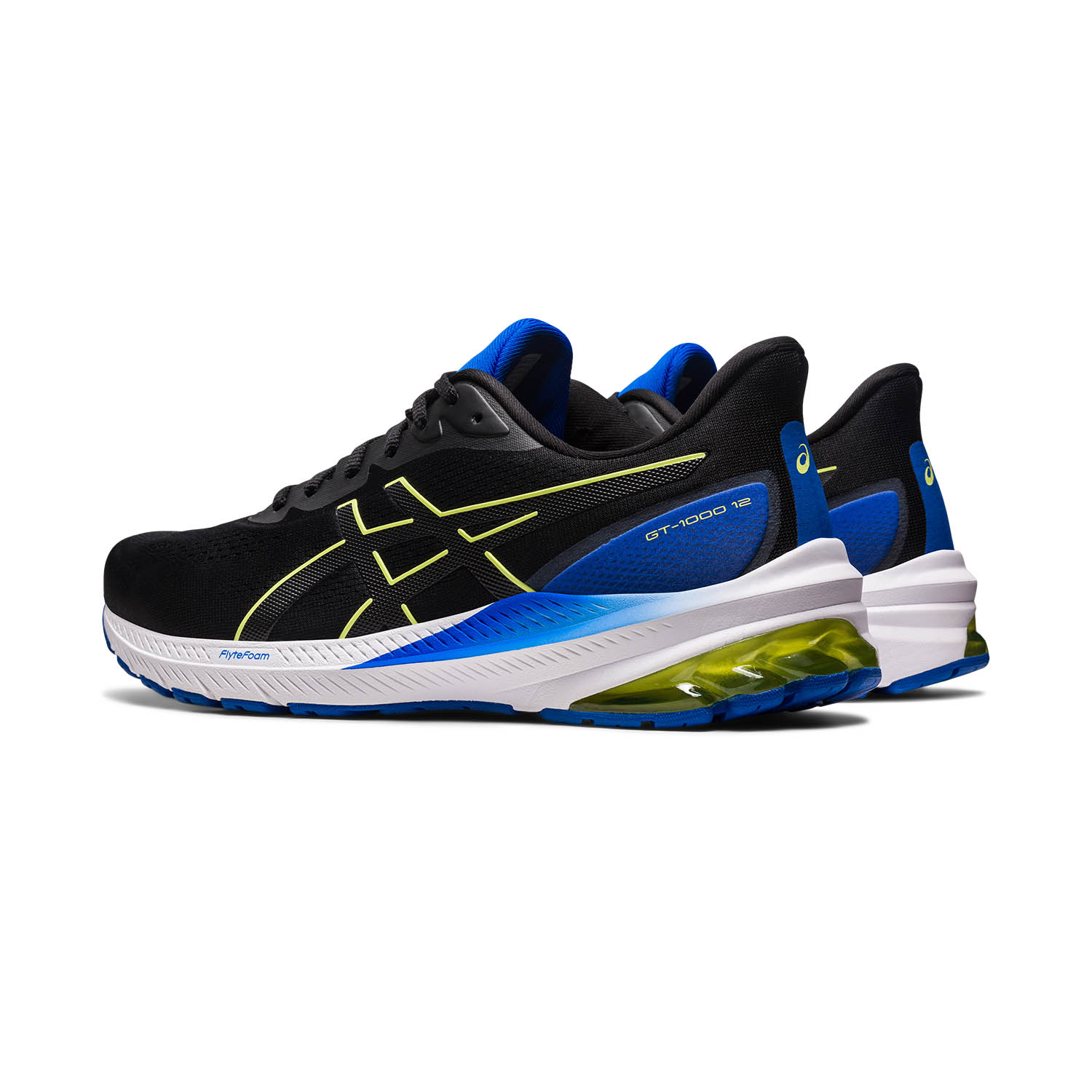 Asics GT 1000 12 - Black/Glow Yellow