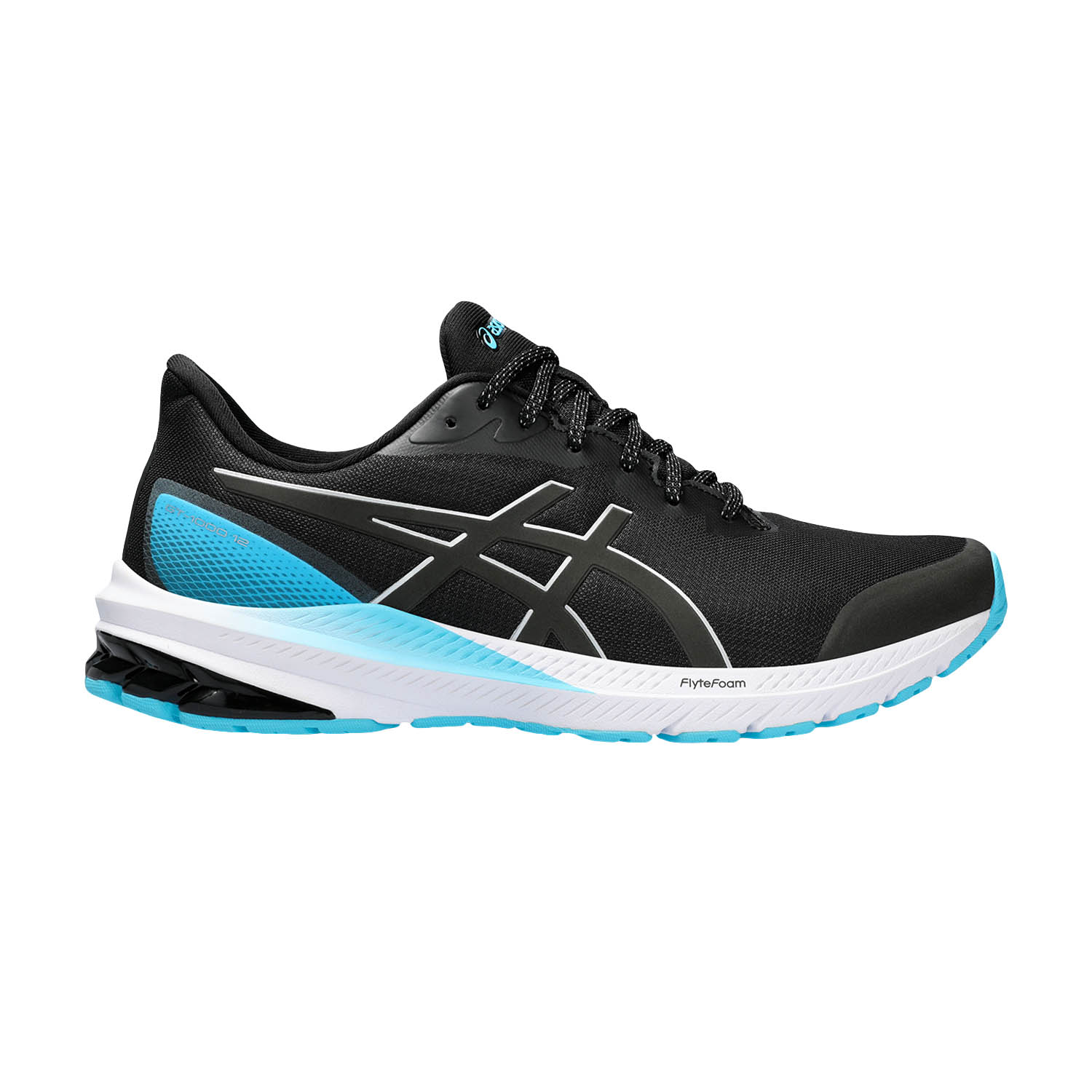 Asics GT 1000 12 Lite Show - Black/Pure Silver