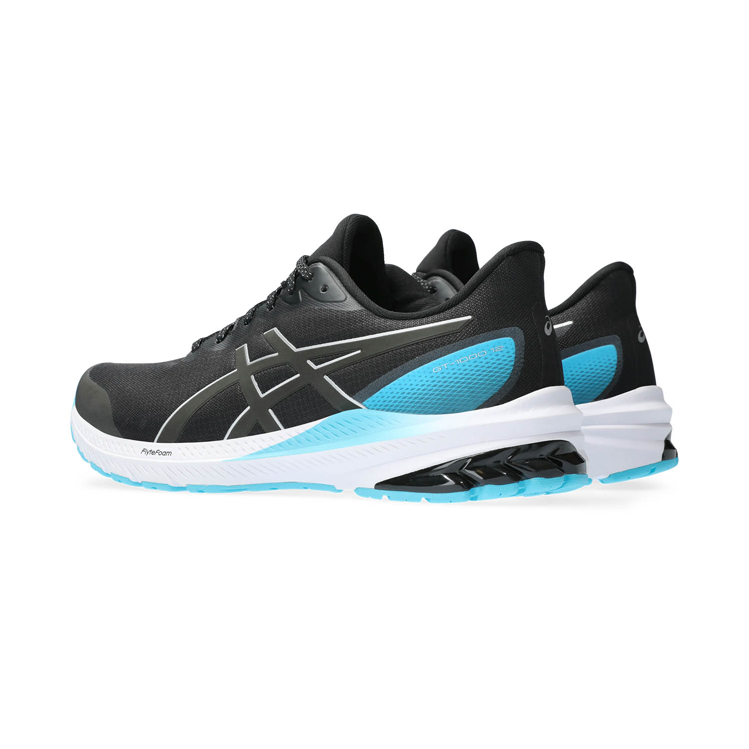 Asics GT 1000 12 Lite Show - Black/Pure Silver