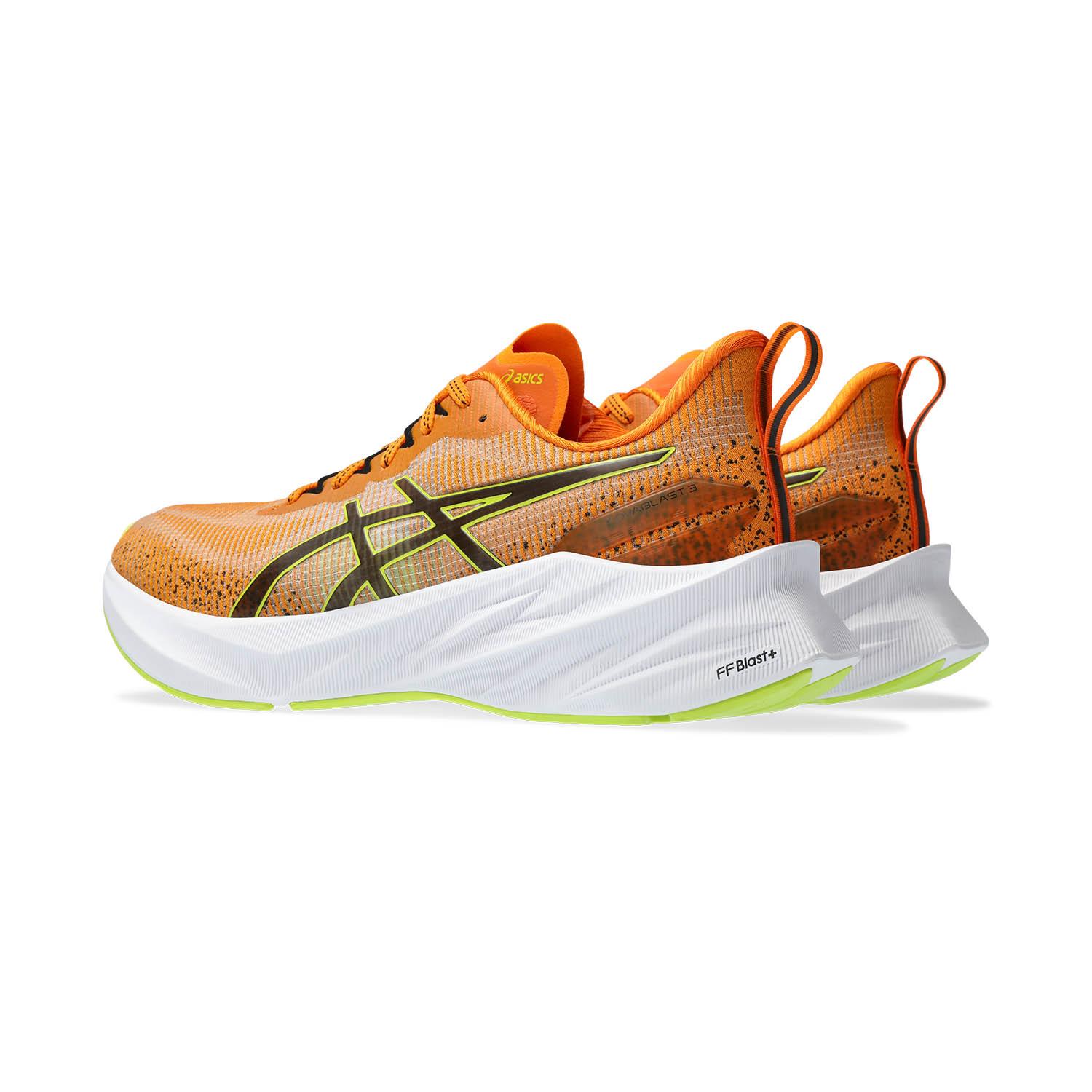 Asics Novablast 3 L.E. - Bright Orange/Neon Lime