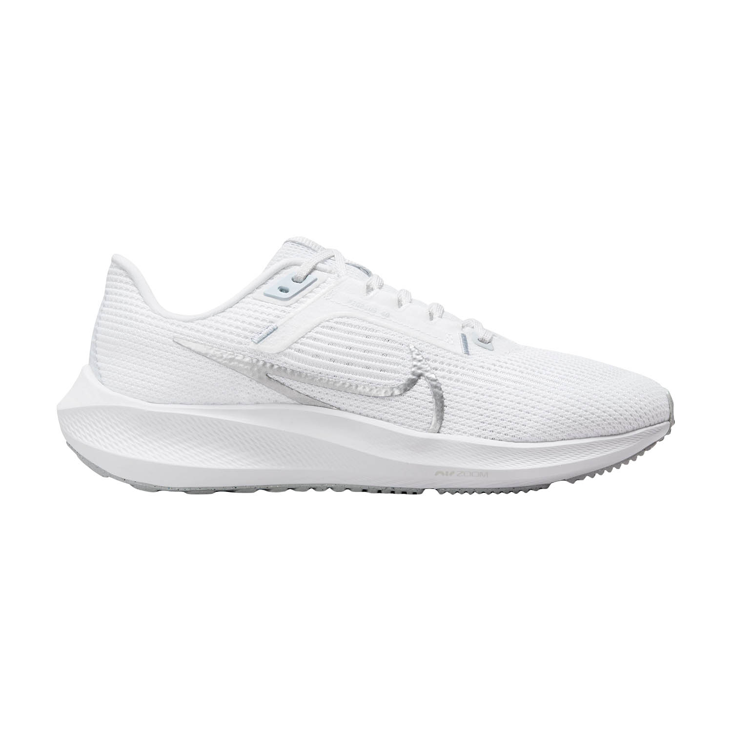 Religiøs matron melon Nike Air Zoom Pegasus 40 Women's Running Shoes - White/Silver