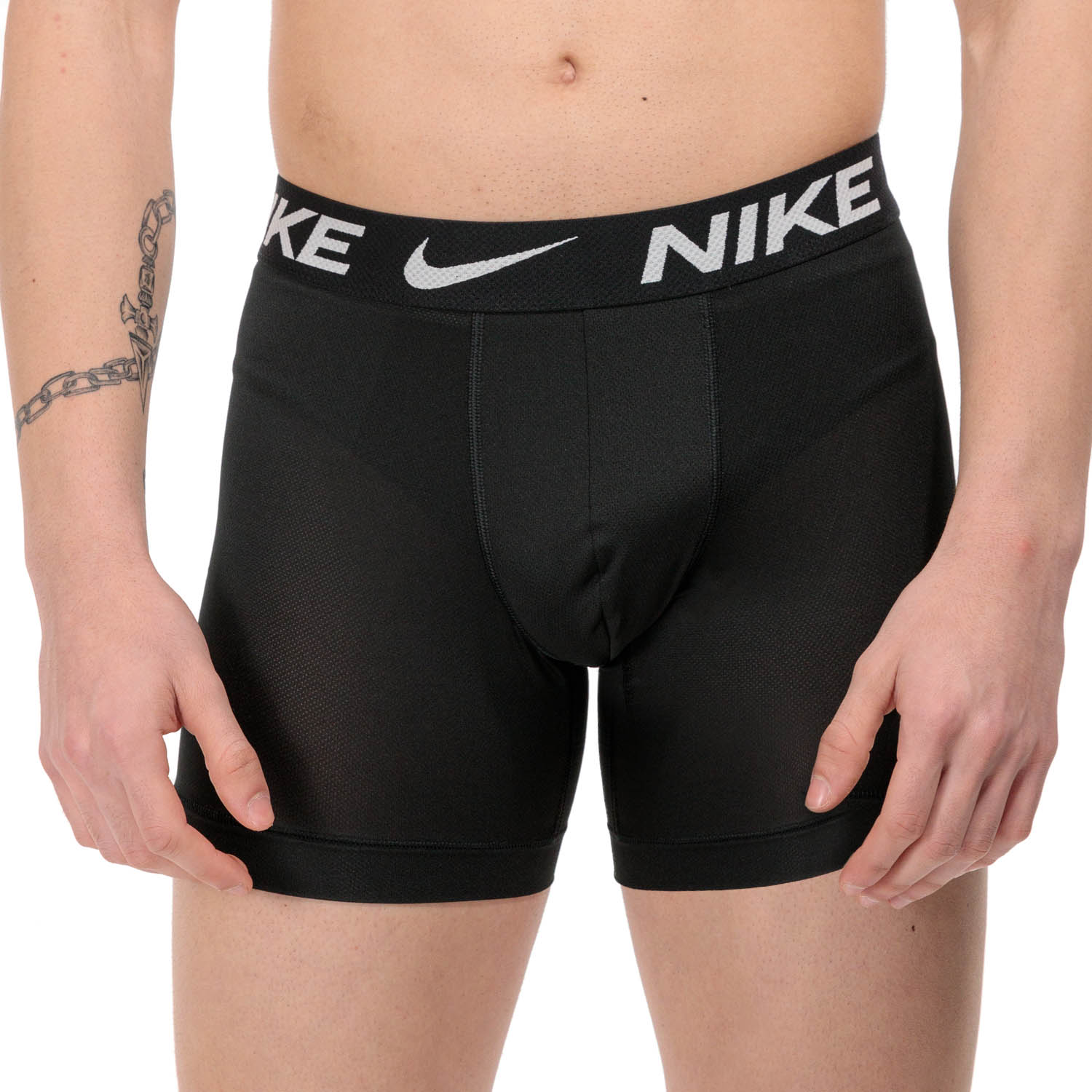 Nike Logo x 3 Boxer - Black