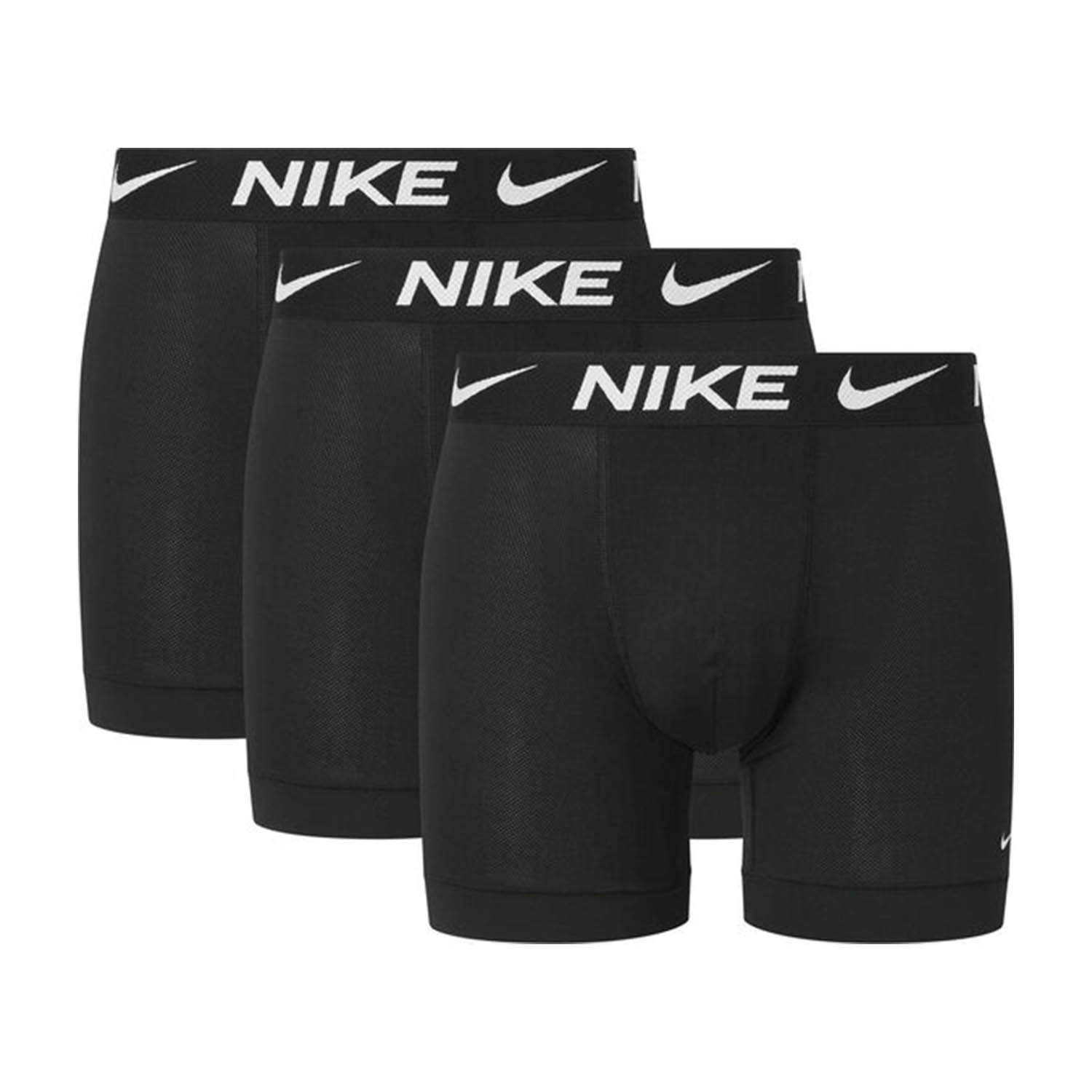 Nike Logo x 3 Boxer - Black