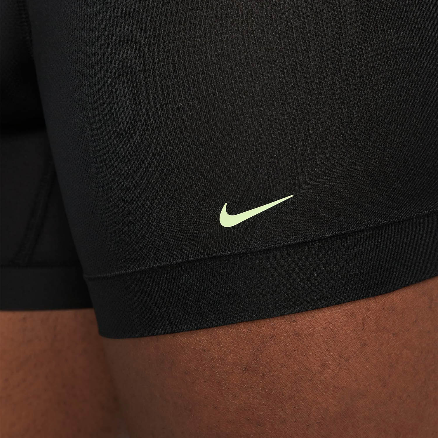 Nike Logo x 3 Boxer - Black/Volt Wb/Cool Grey Wb