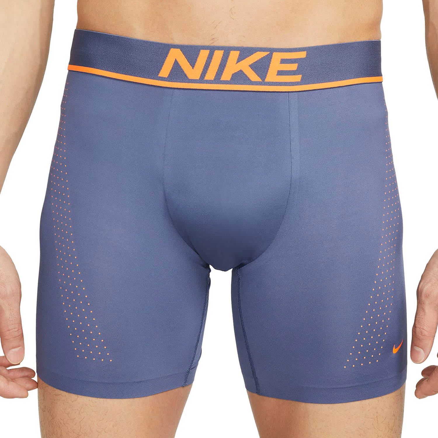Nike Dri-FIT Elite Micro Boxers - Diffused Blue/Total Orange