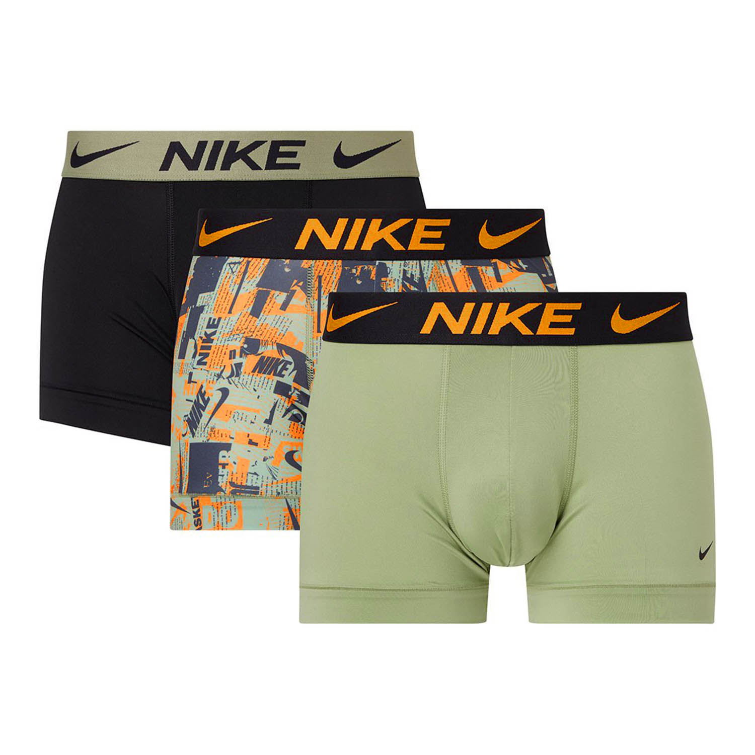 Nike Dri-FIT Essential Men's Underwear Boxer - Graffiti Print