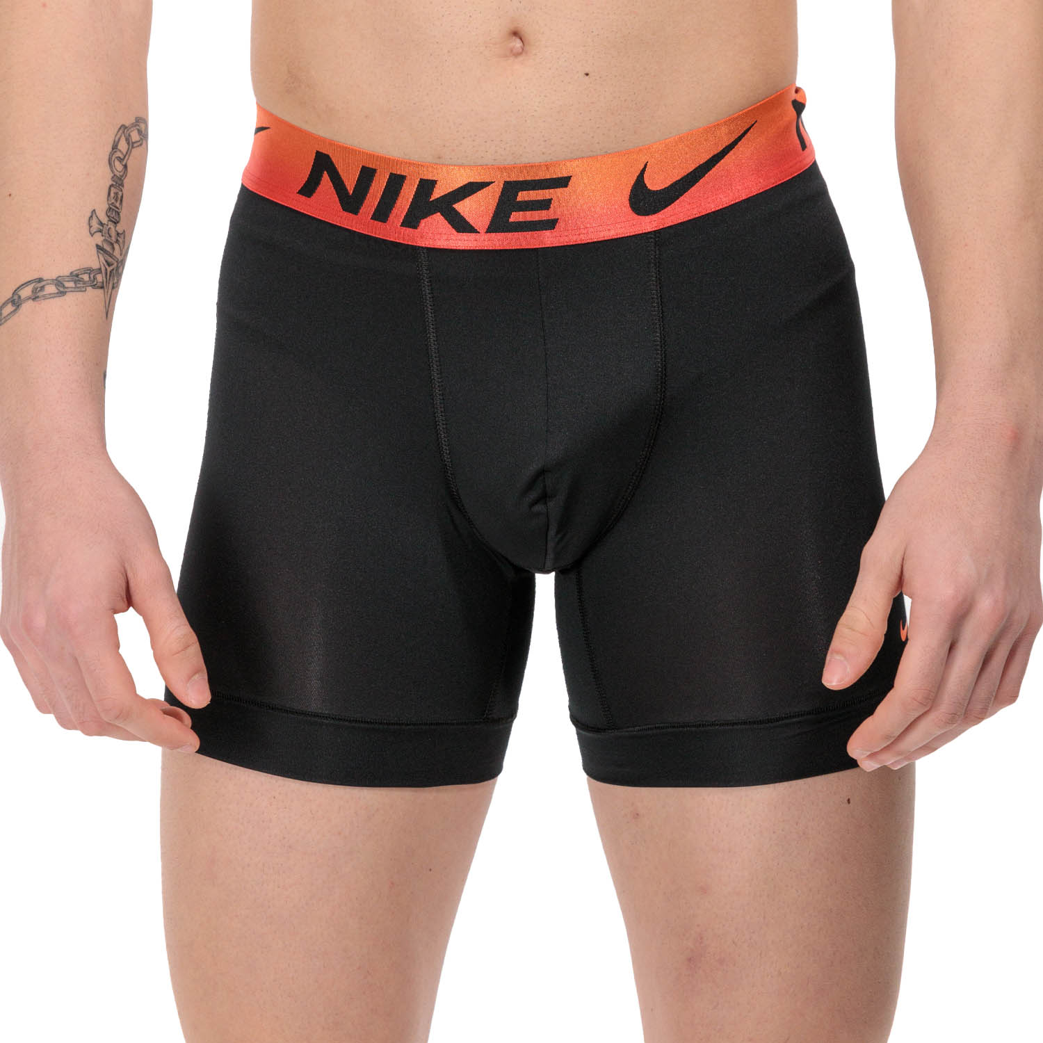 Nike Dri-FIT Performance x 3 Boxers Largos - Black/Gradient