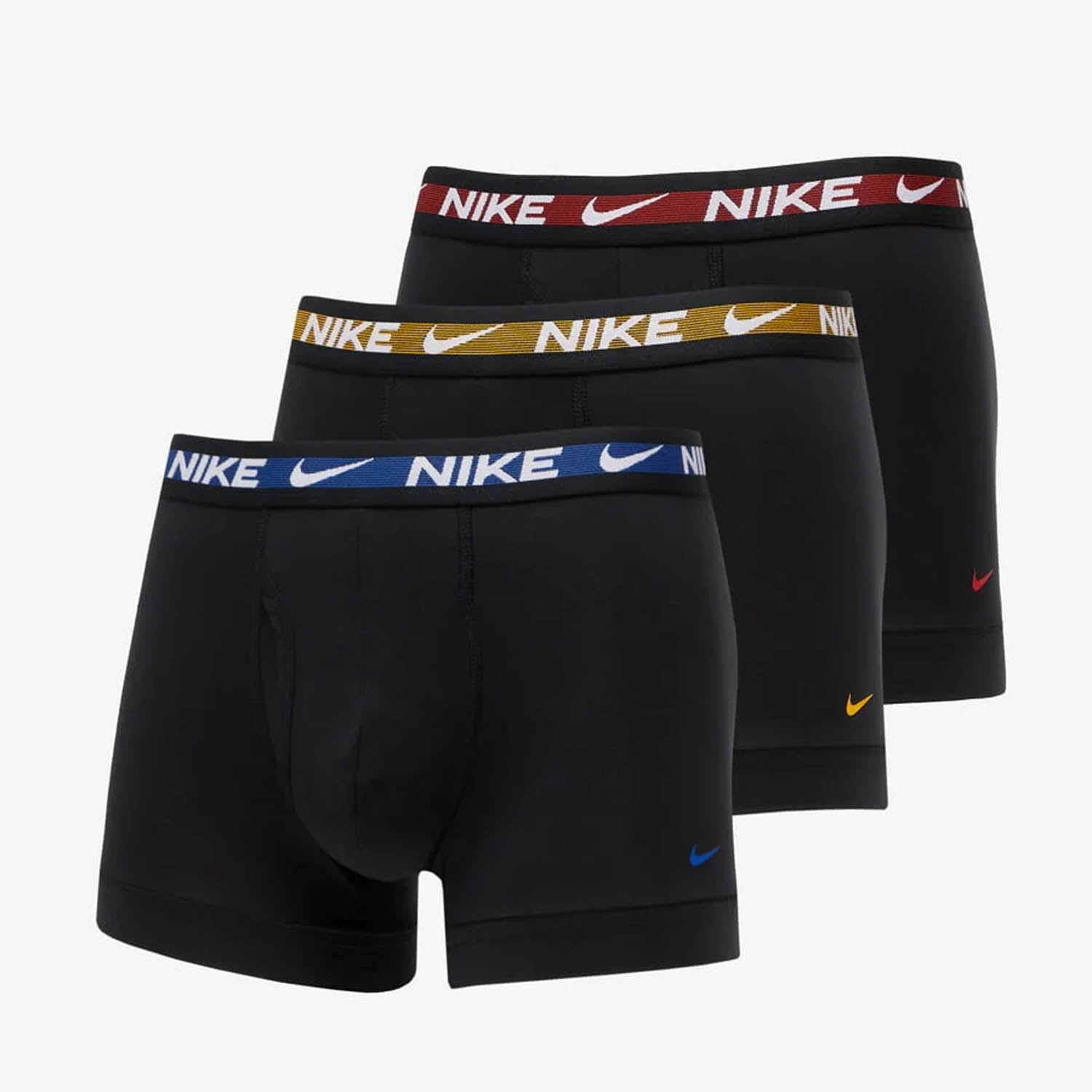 Nike Dri-FIT Ultra Stretch x 3 Boxer - Black/Uni Red/Uni Gold/Game Royal