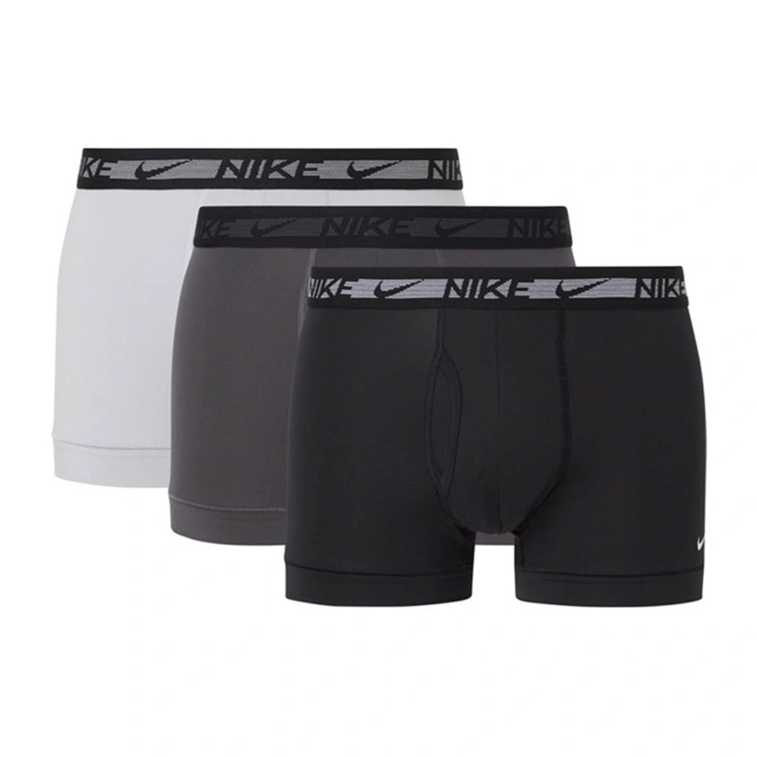 Nike Dri FIT Ultra Stretch x 3 Men s Underwear Boxer Wolf Grey