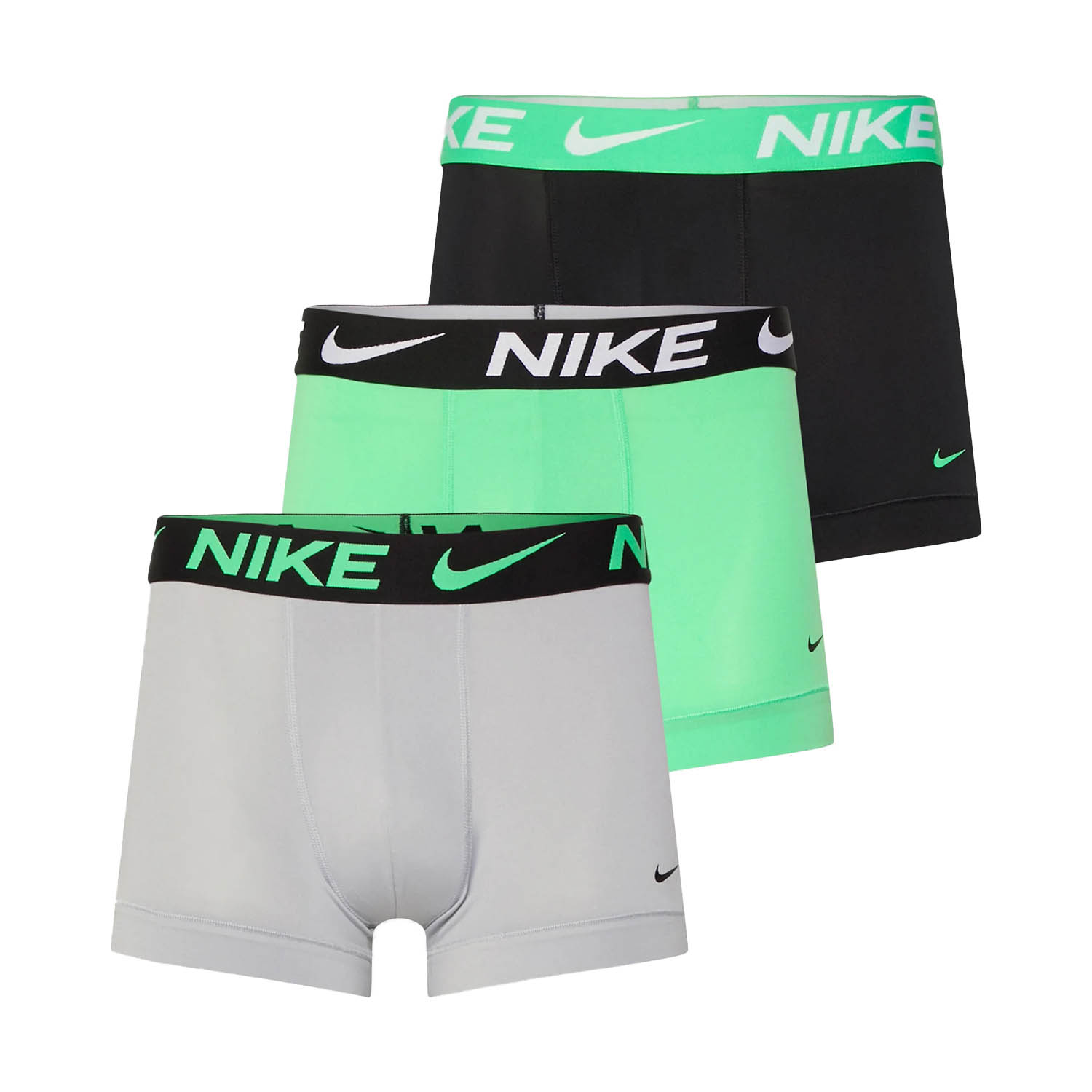 Nike Performance x 3 Boxer - Electric Algae/Wolf Grey/Black