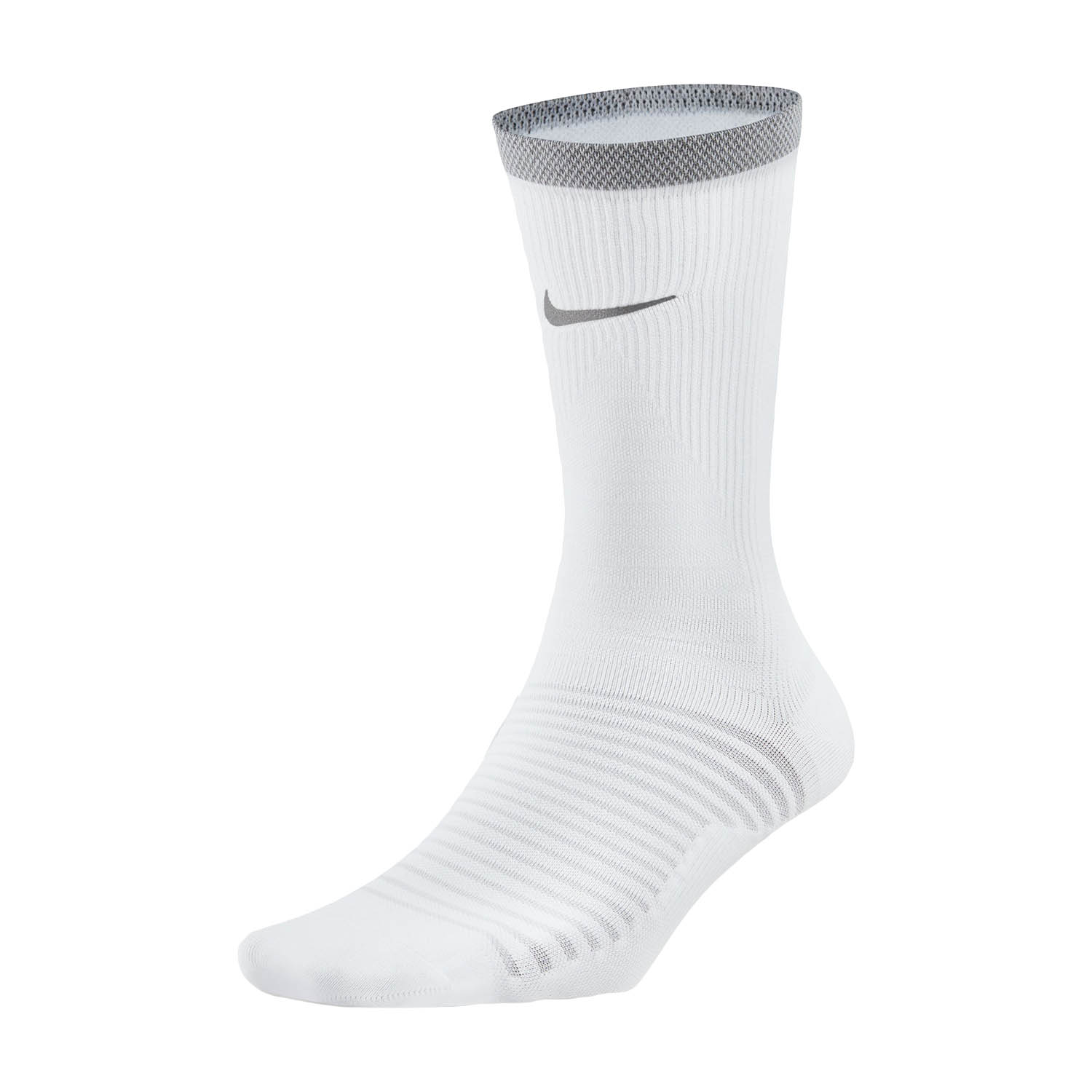 Nike Spark Lightweight Socks - White/Reflective Silver