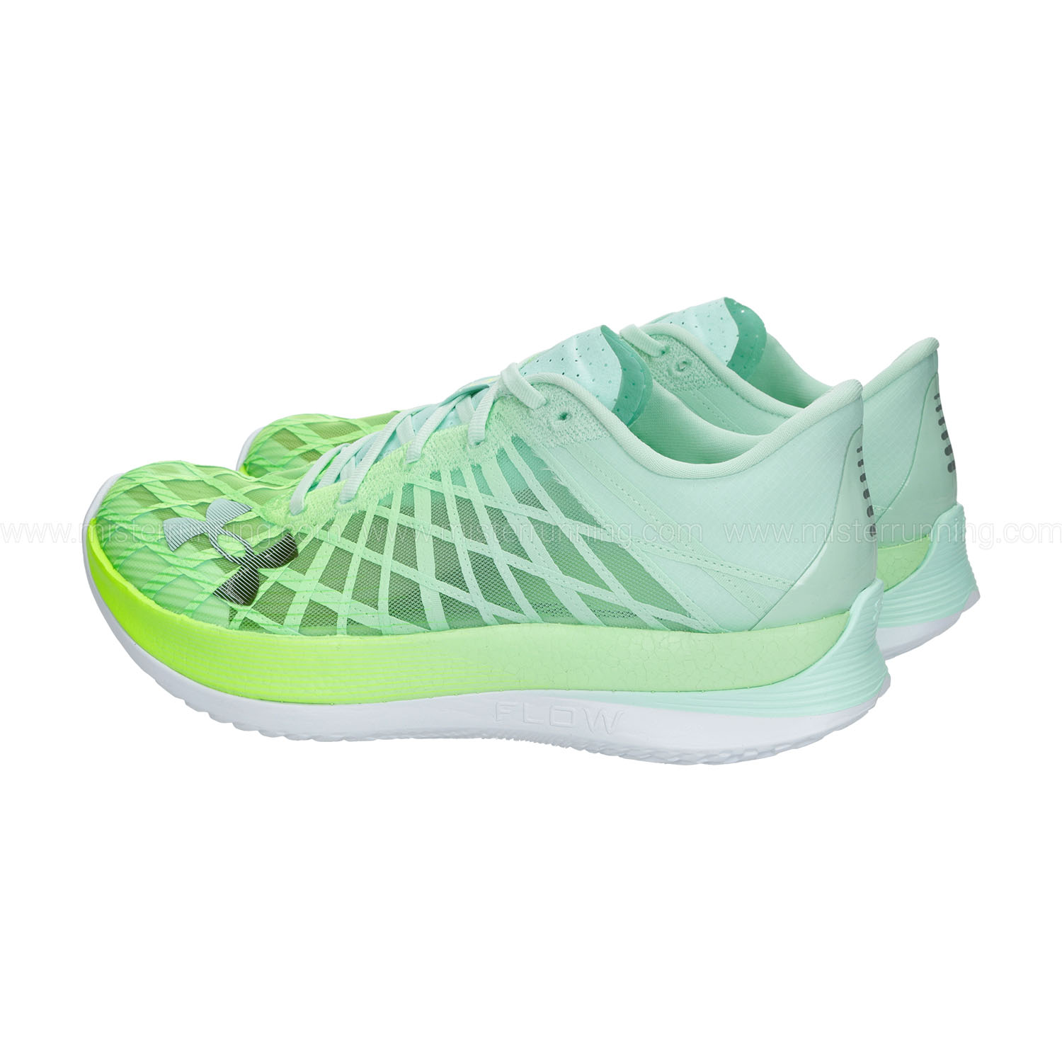 Under Armour Flow Velociti Elite - Aqua Foam/Lime Surge