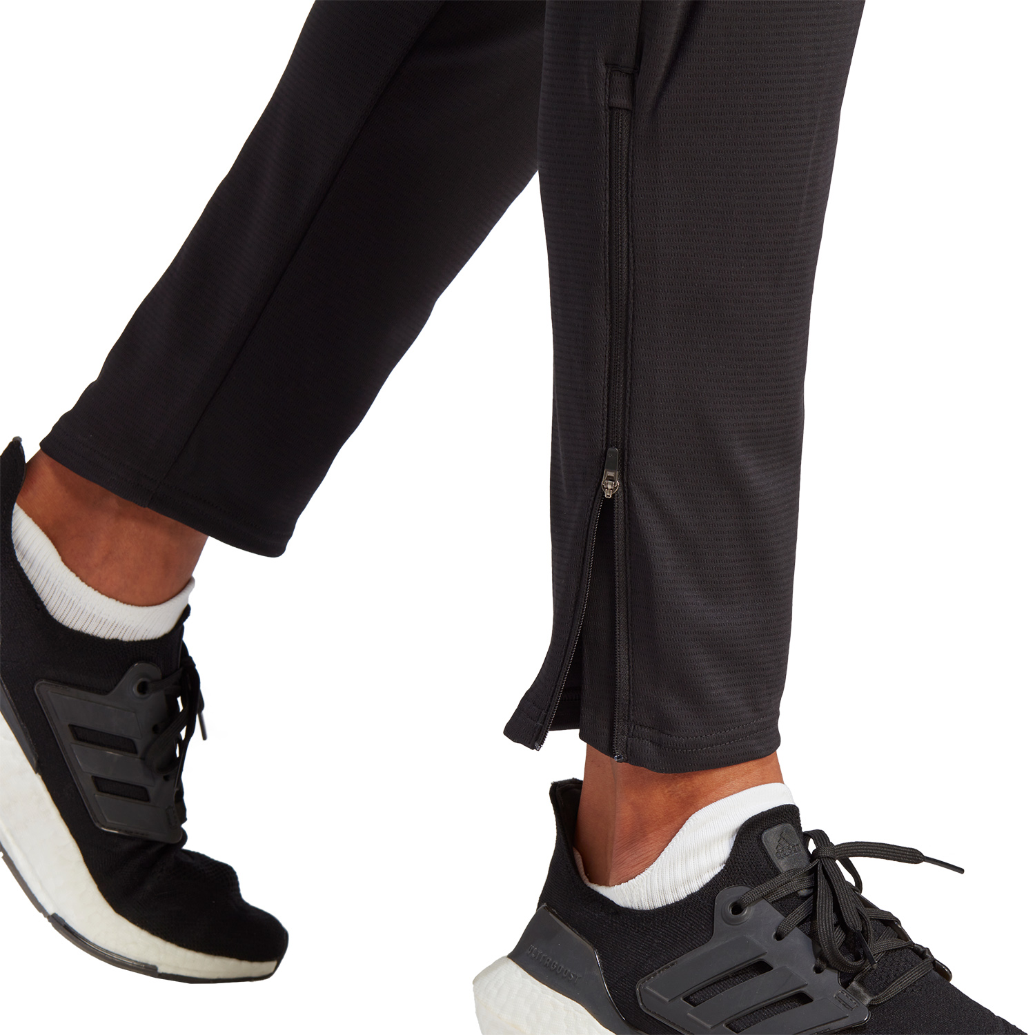 adidas Run Icons Men's Running Pants - Black/Lucid Pink