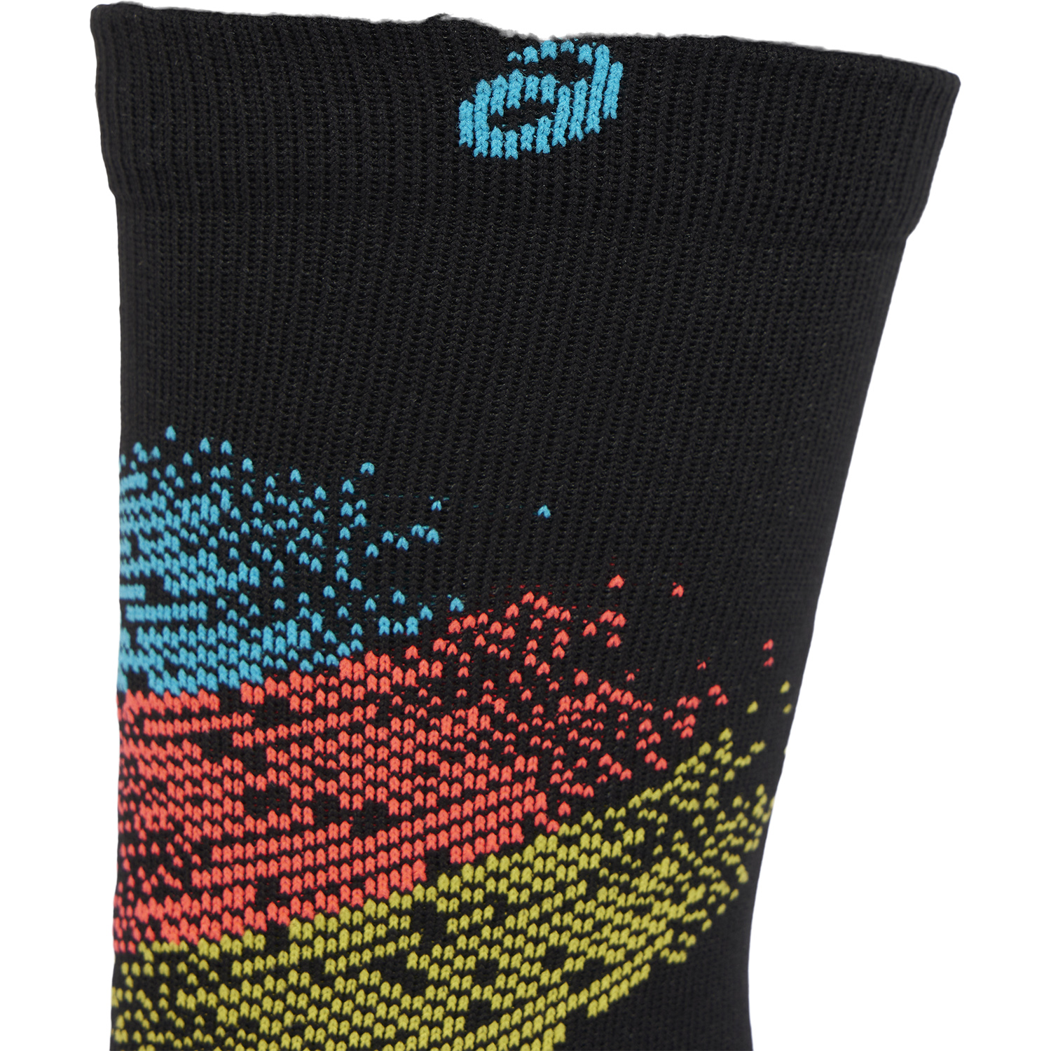 Asics Cushioned Road Plus Socks - Multi/Performance Black/Aquarium