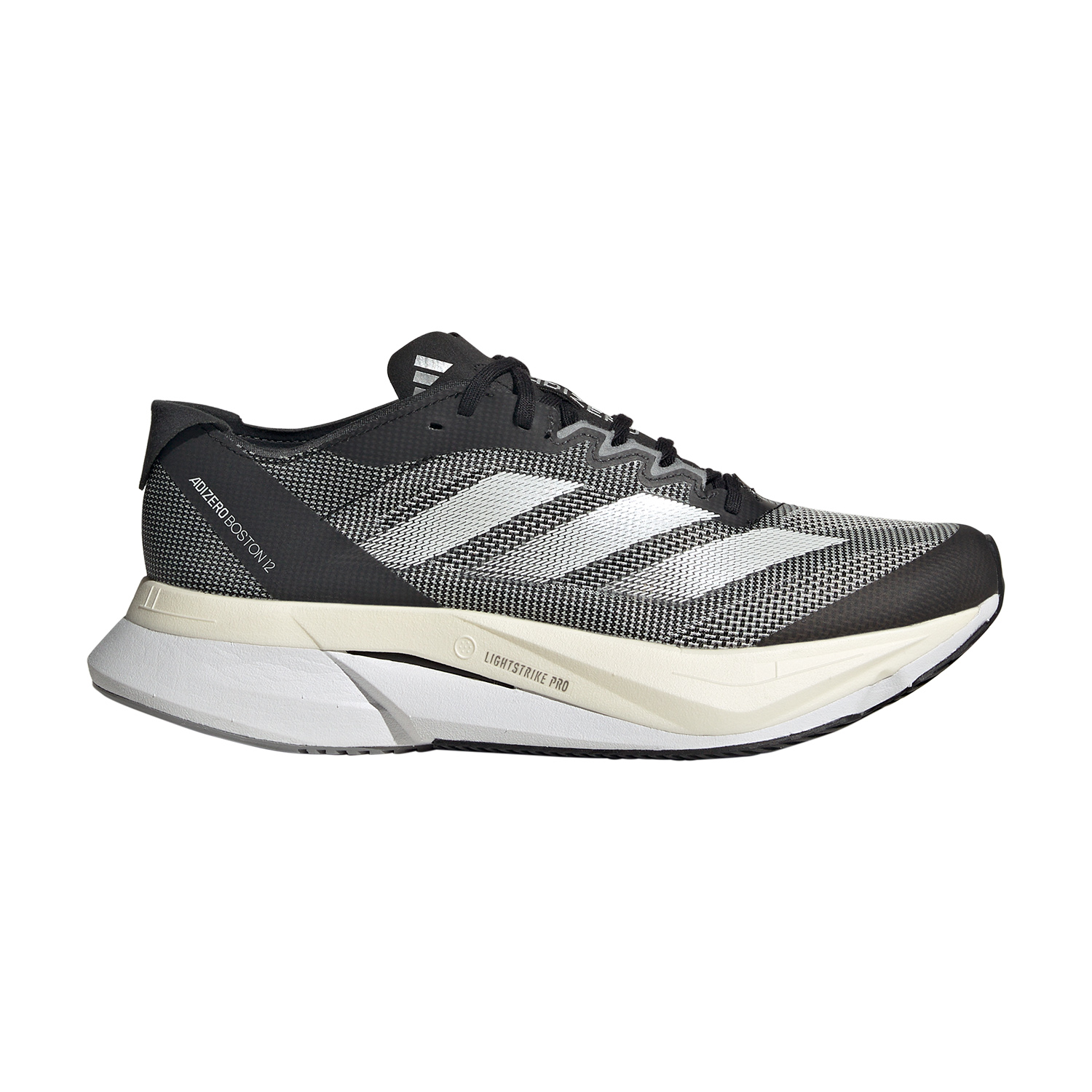 adidas adizero Boston 12 - Core Black/Cloud White/Carbon