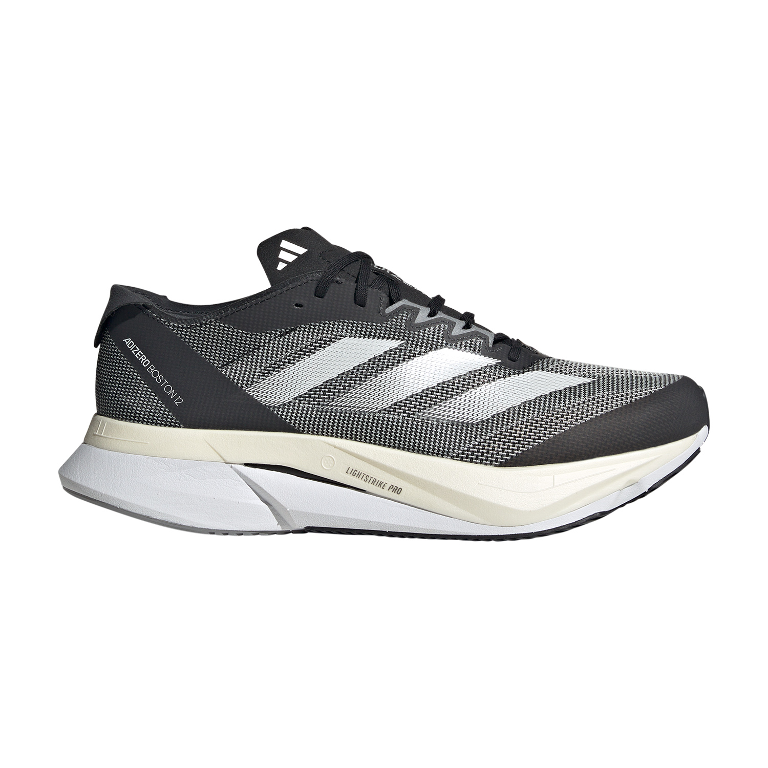 adidas adizero Boston 12 Wide Men's Running Shoes Core Black