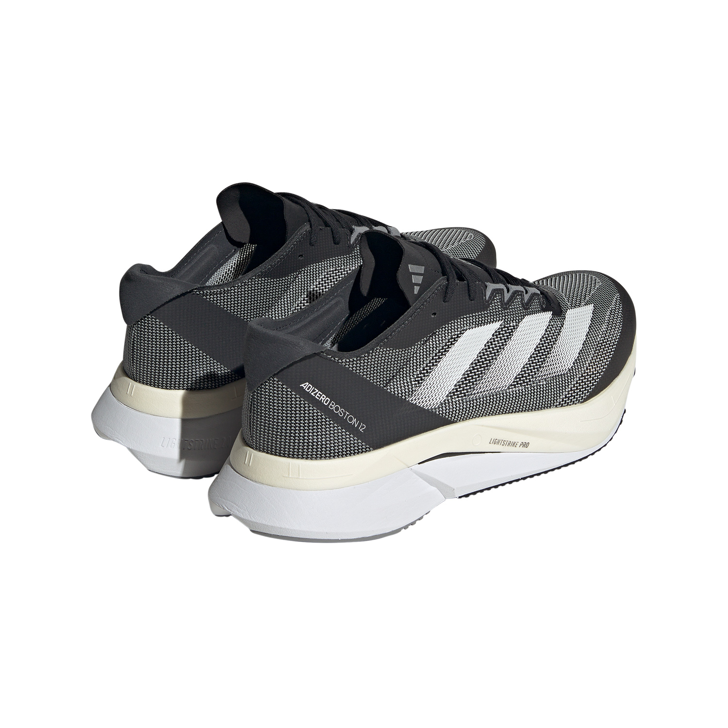 adidas adizero Boston 12 Wide Men's Running Shoes Core Black