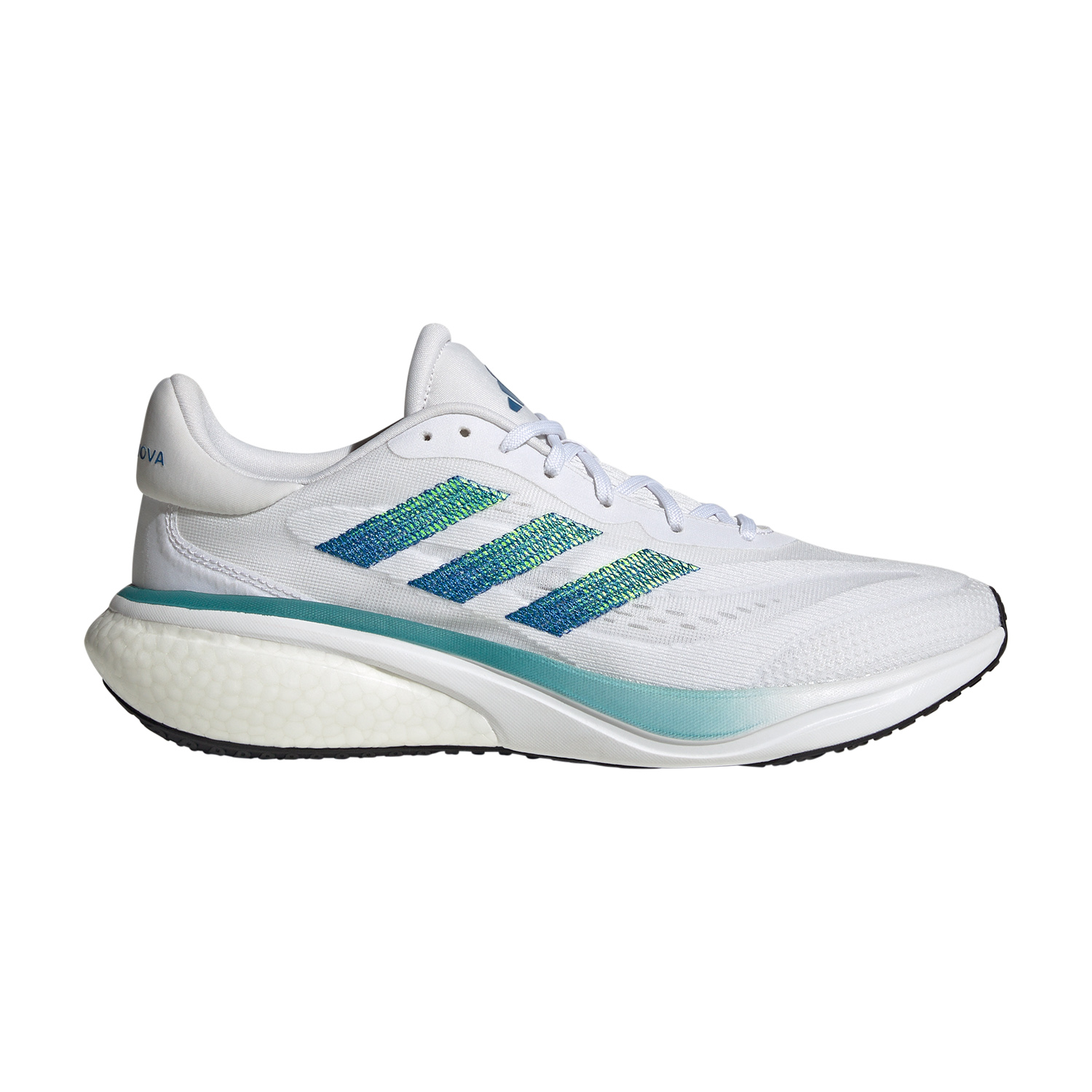 adidas Supernova Men's Running Shoes - Cloud White/Lucid Lemon