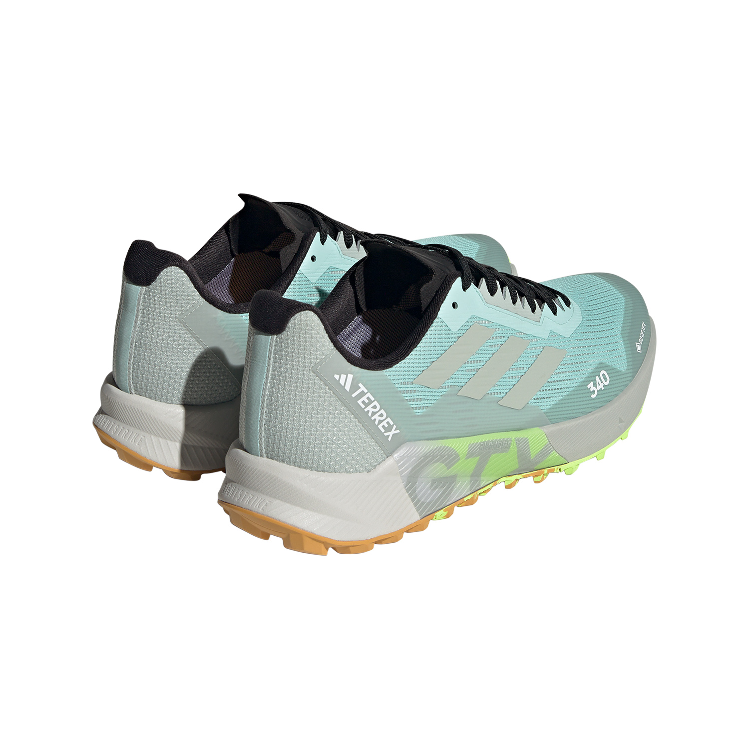 adidas Terrex Agravic Flow 2 GTX - Semi Flash Aqua/Wonder Silver/Lucid Lemon