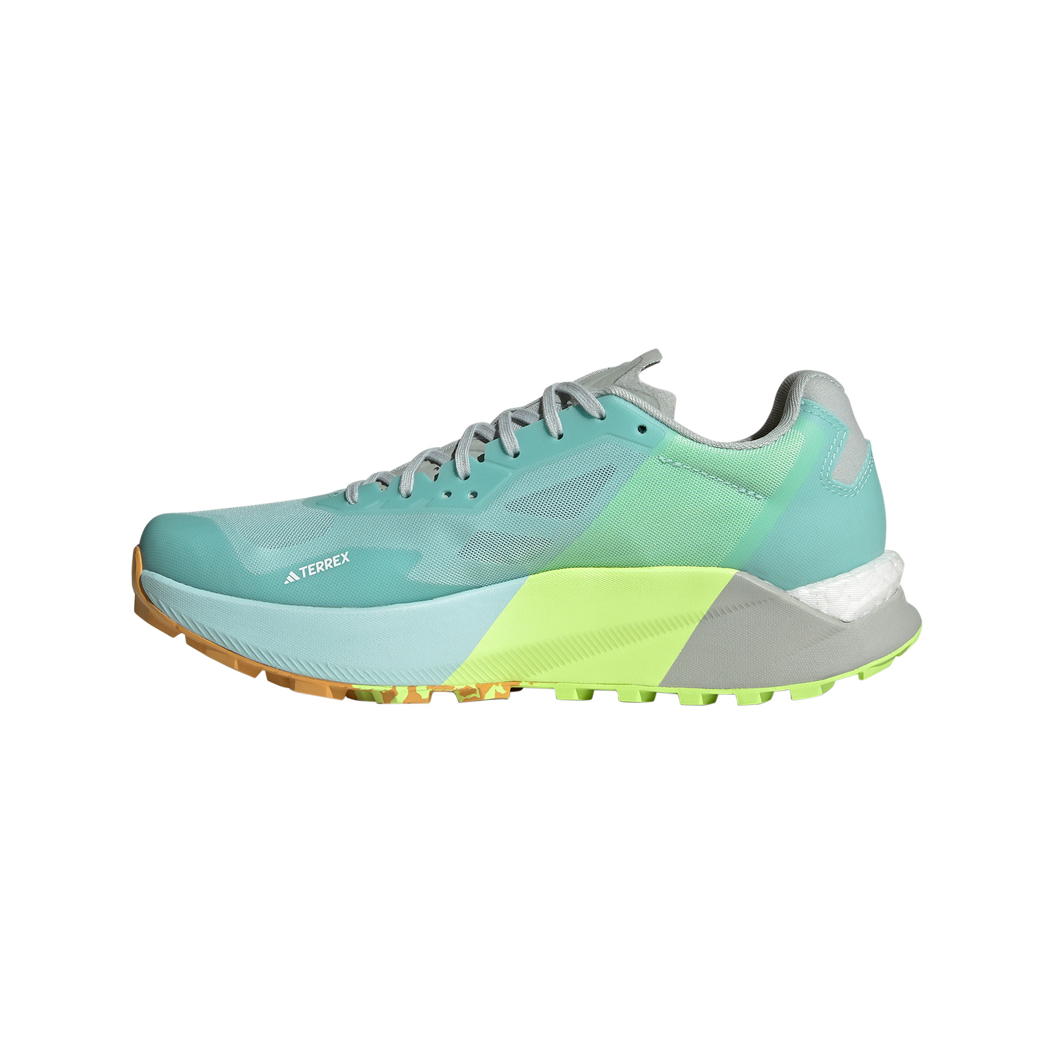adidas Terrex Agravic Ultra Semi Flash Aqua Wonder Silver Lucid Lemon