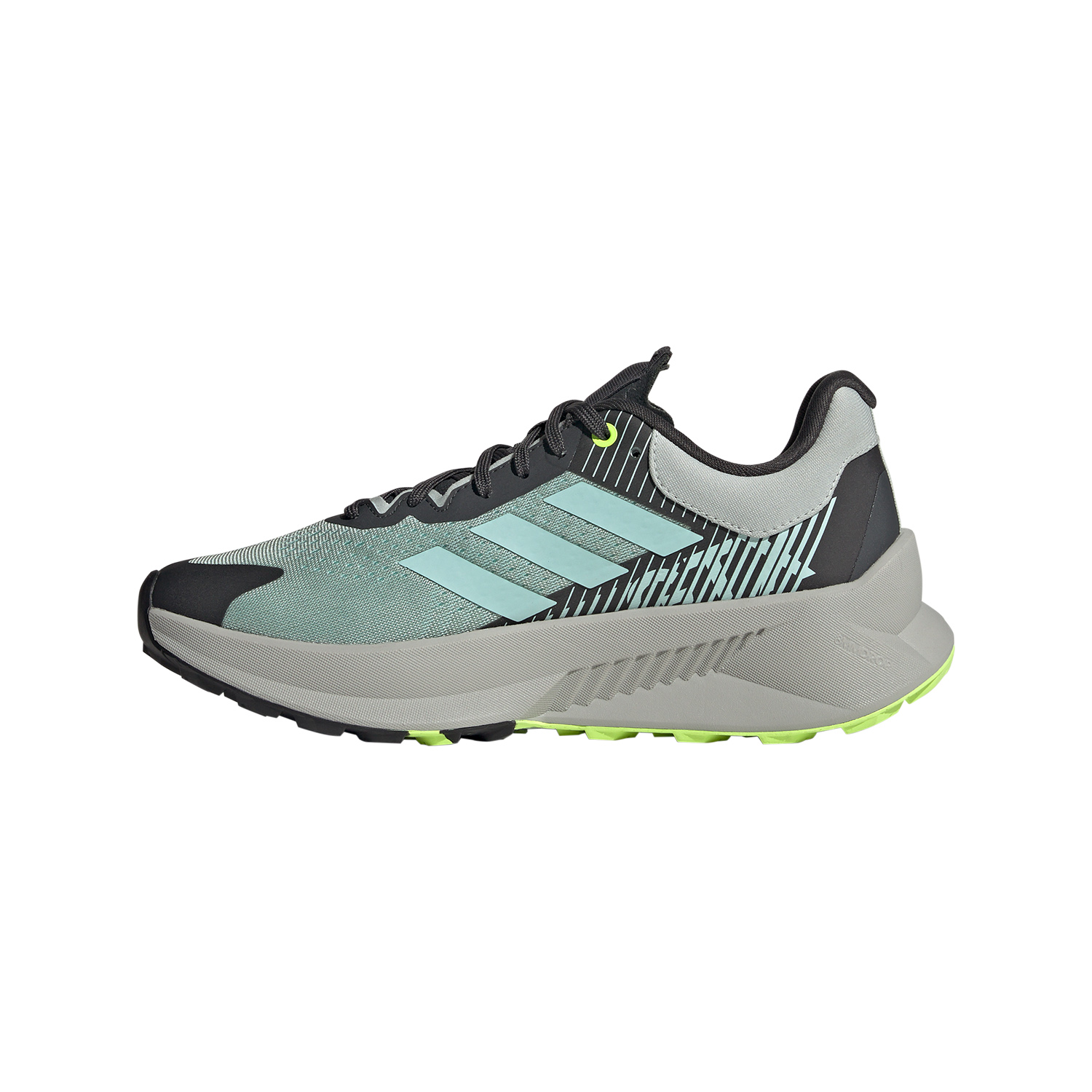 adidas Terrex Soulstride Flow GTX - Wonder Silver/Semi Flash Aqua/Lucid Lemon