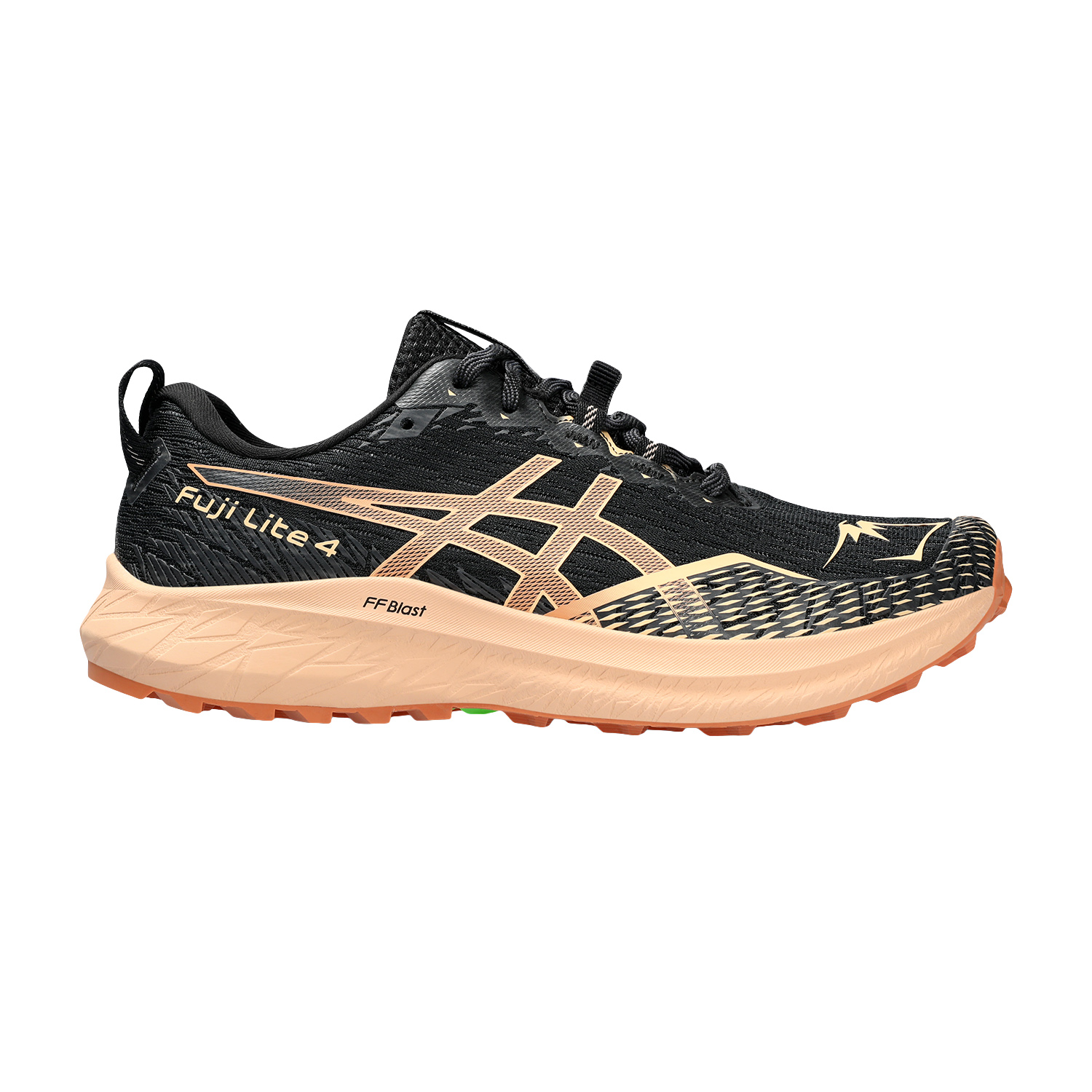 Asics Fuji Lite 4 - Black/Terracotta