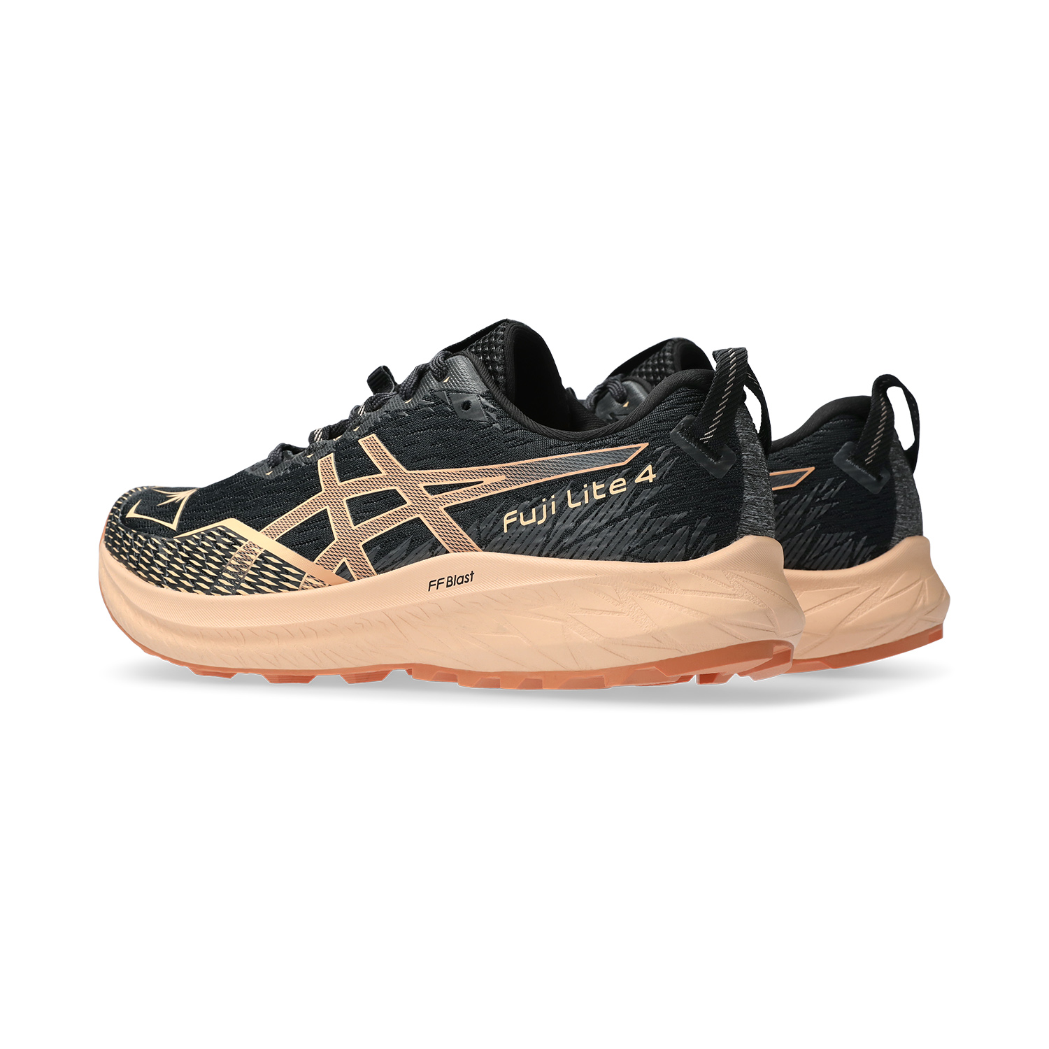 Asics Fuji Lite 4 - Black/Terracotta