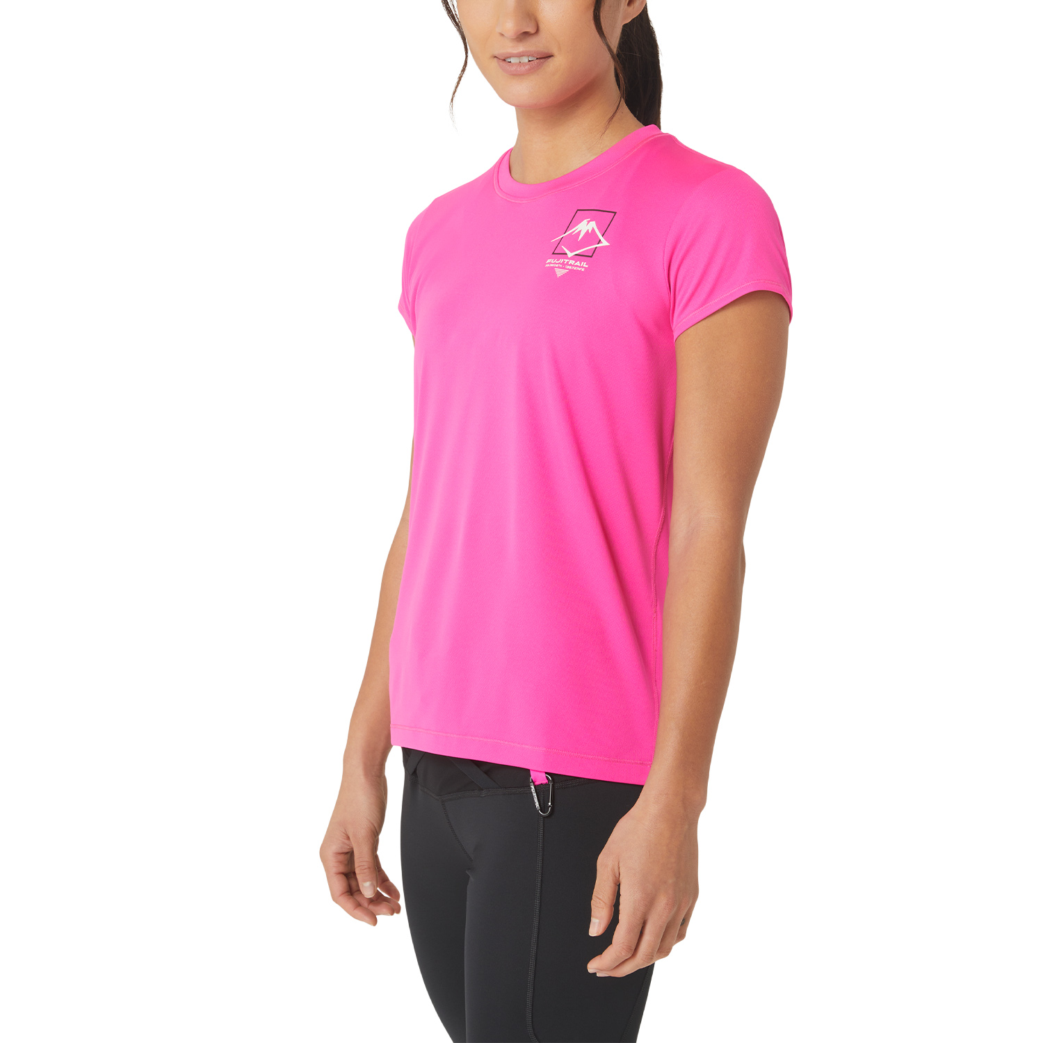 Asics Fujitrail Camiseta - Pink Glo