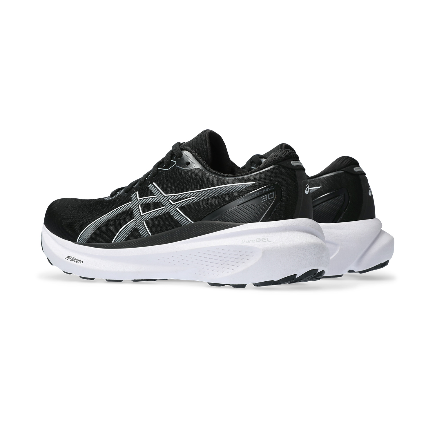 Women's GEL-KAYANO 30, Black/Sheet Rock, Running