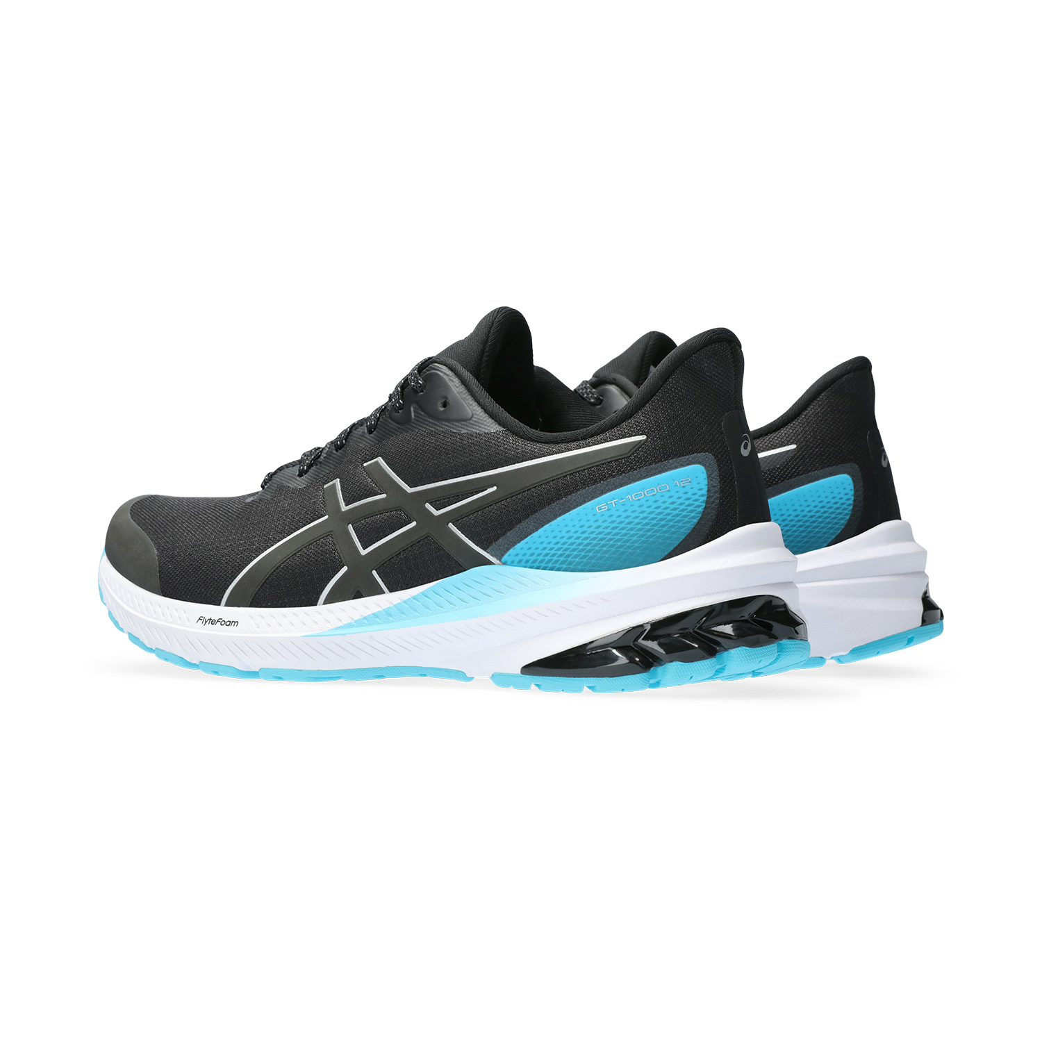 Asics GT 1000 12 Lite Show - Black/Pure Silver