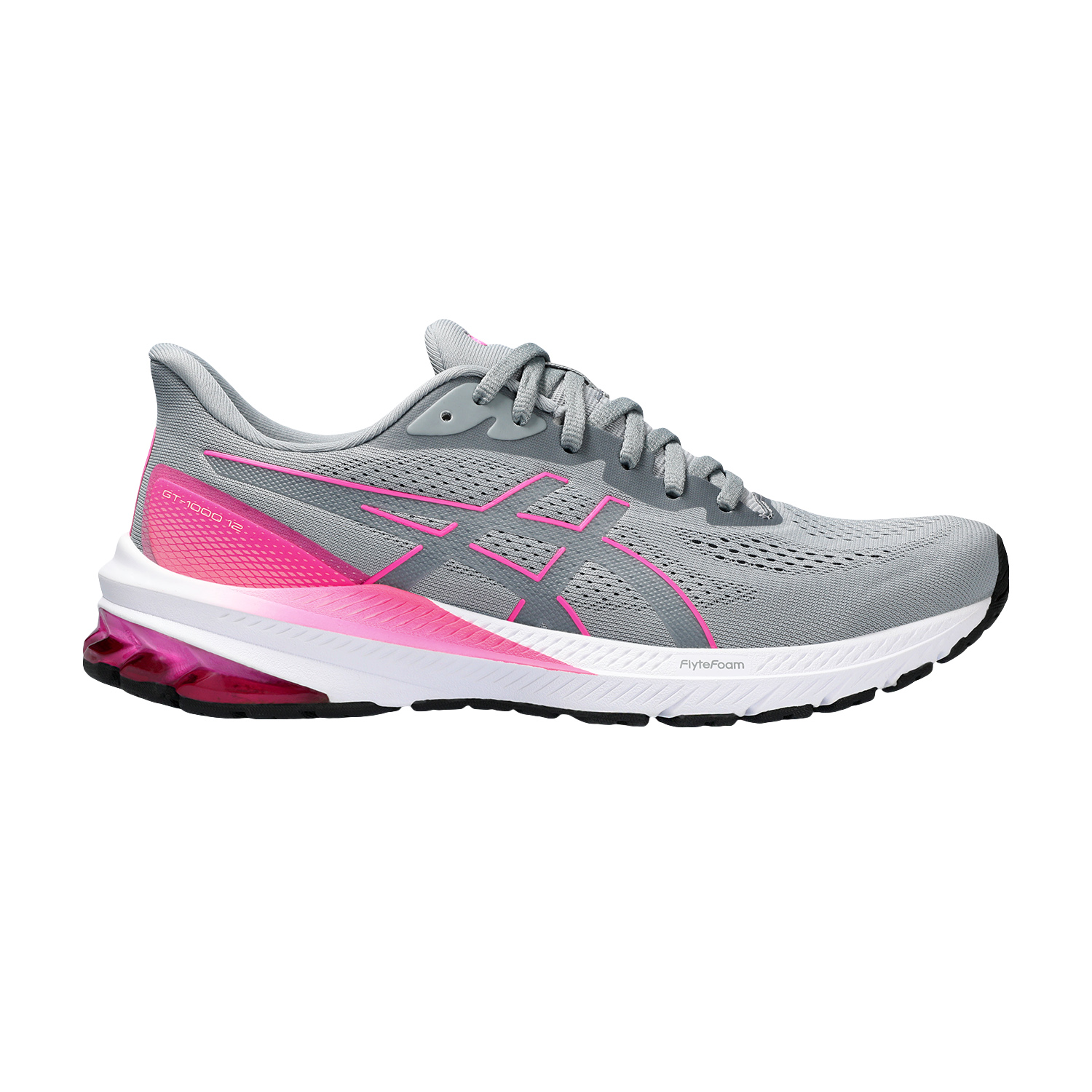 Asics GT 1000 12 - Sheet Rock/Hot Pink