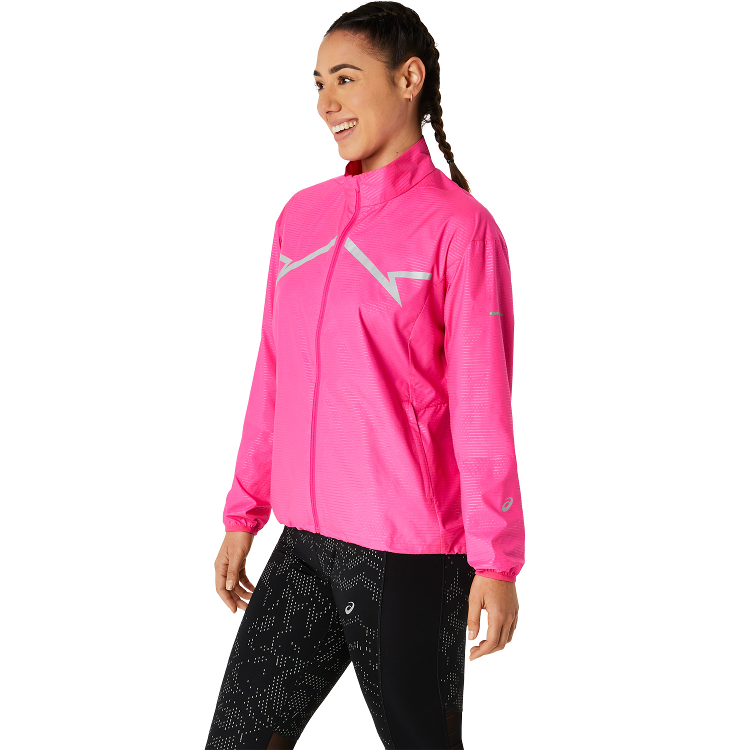 Asics Lite Show Jacket - Pink Glo