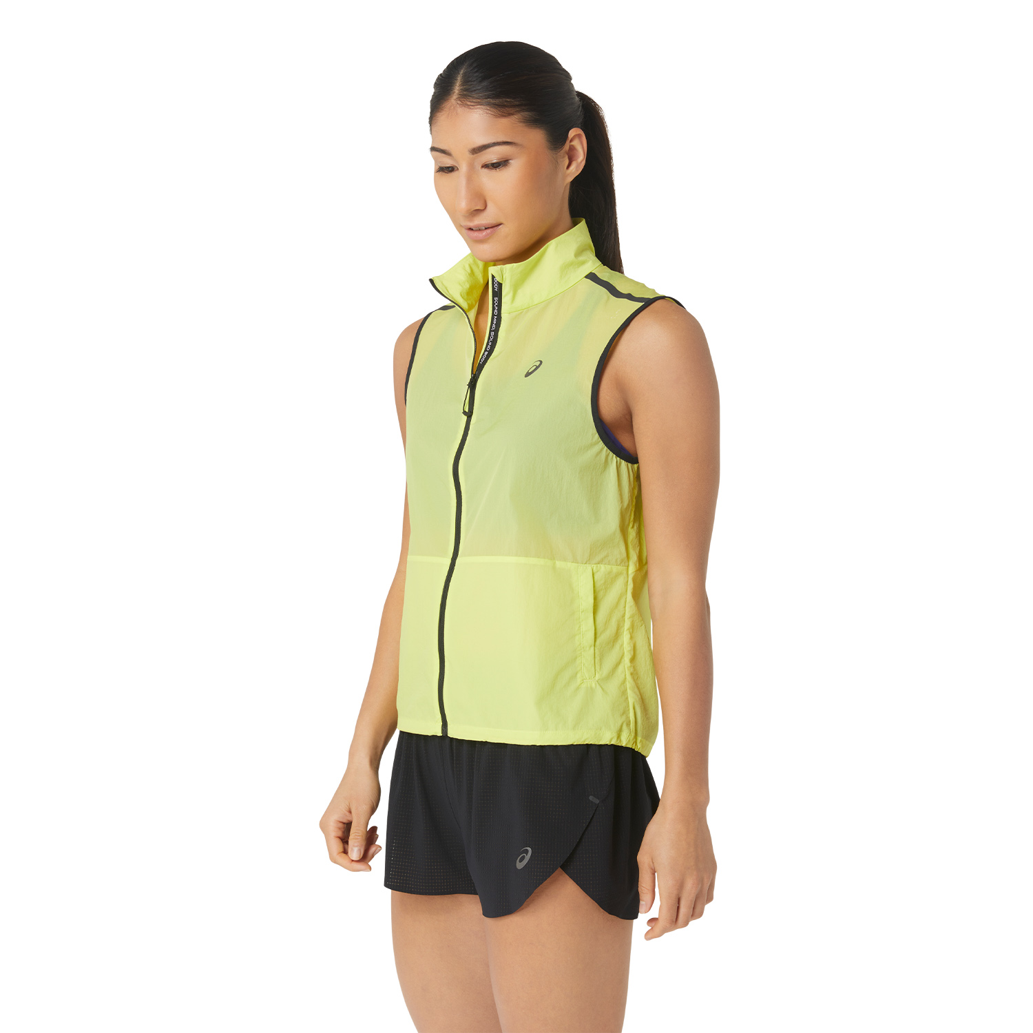 Asics Metarun Gilet - Glow Yellow