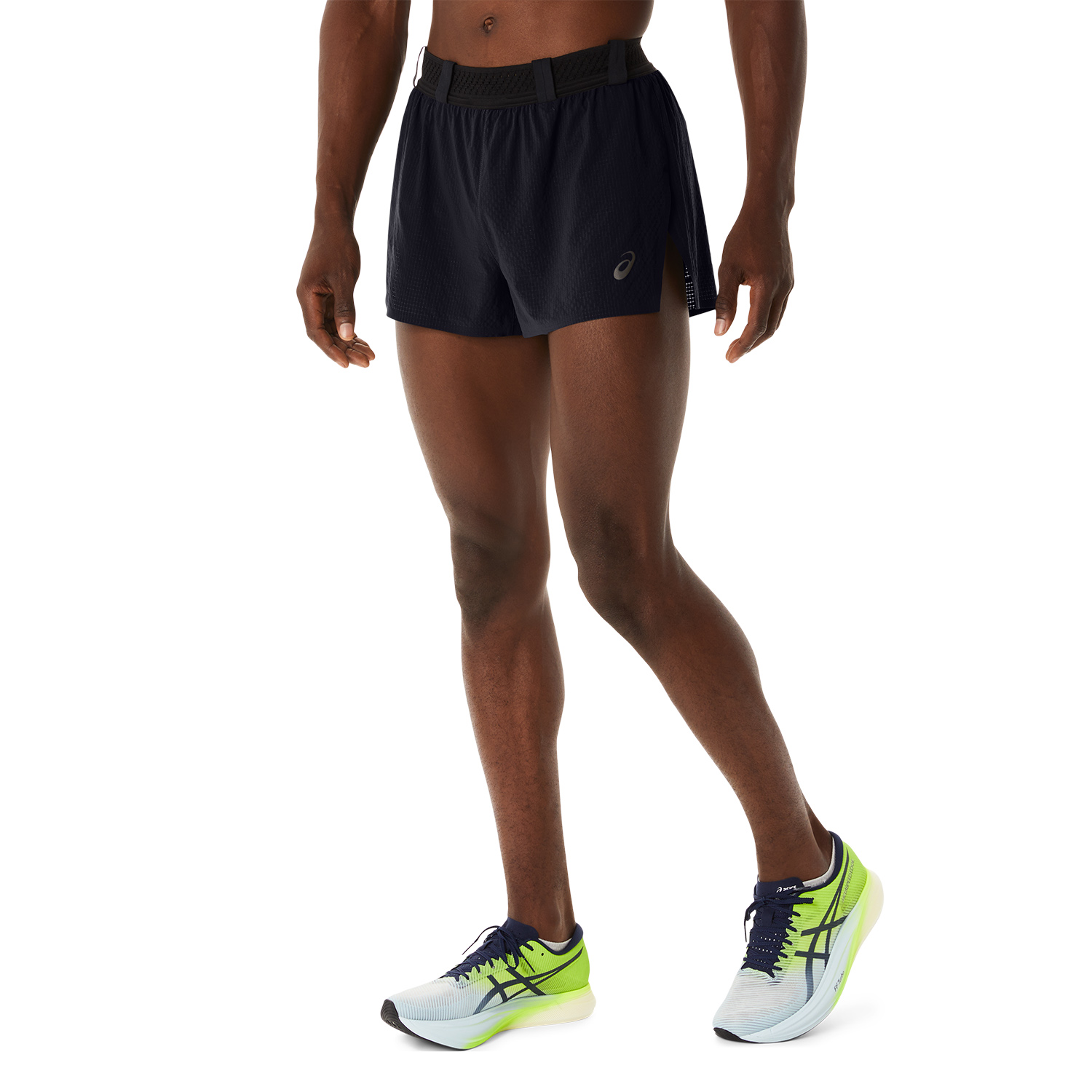 Asics Metarun Split 3in Shorts - Performance Black