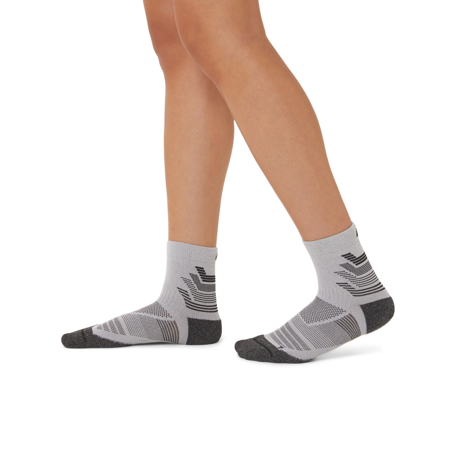 Asics Cushioned Racing Socks - Brilliant White/Performance Black