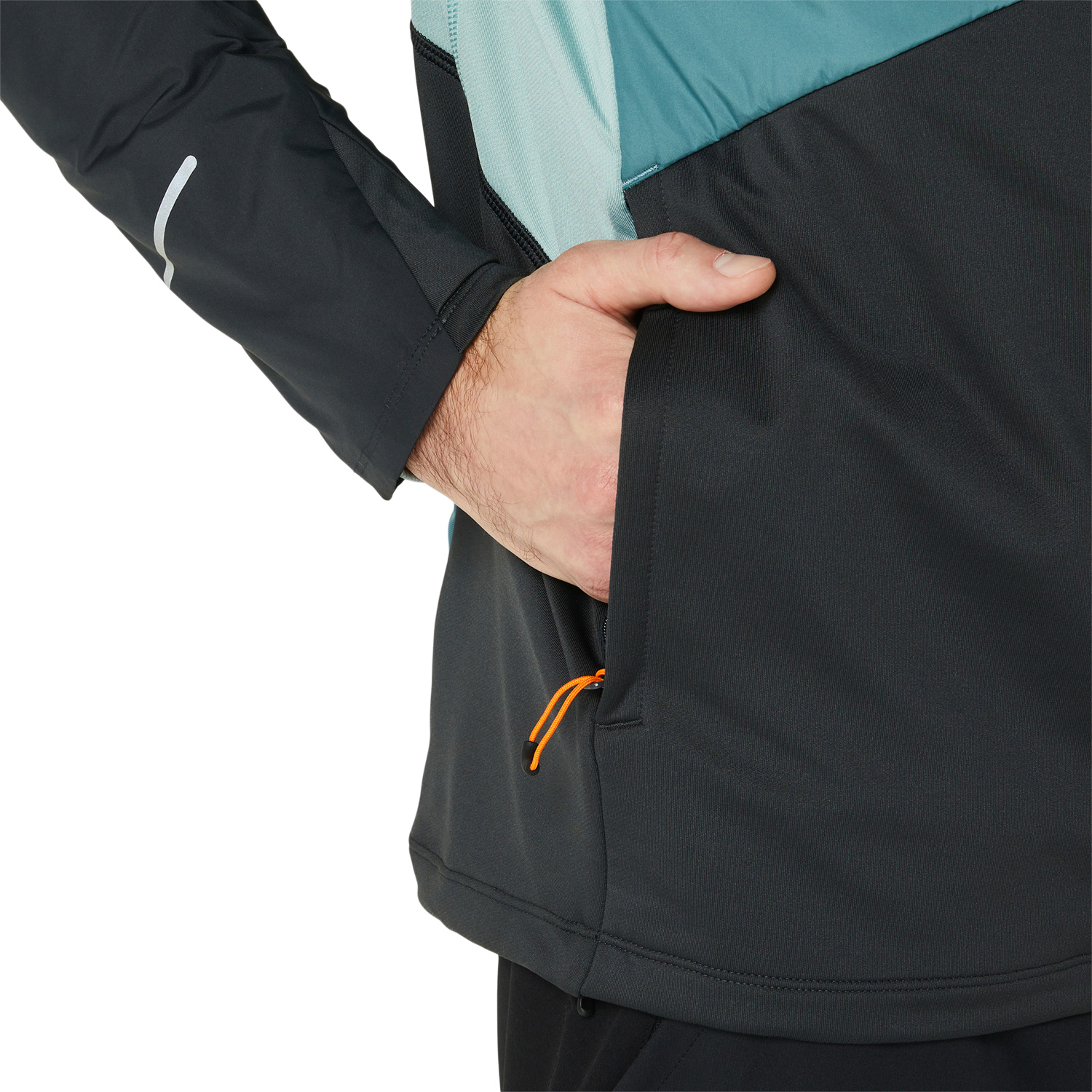 Asics Winter Jacket - Foggy Teal/Graphite Grey