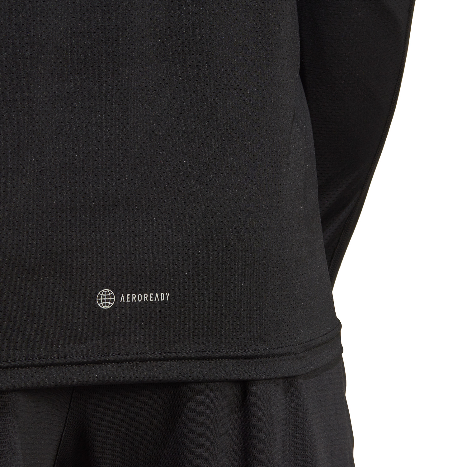 adidas Run Icons 3S Shirt - Black