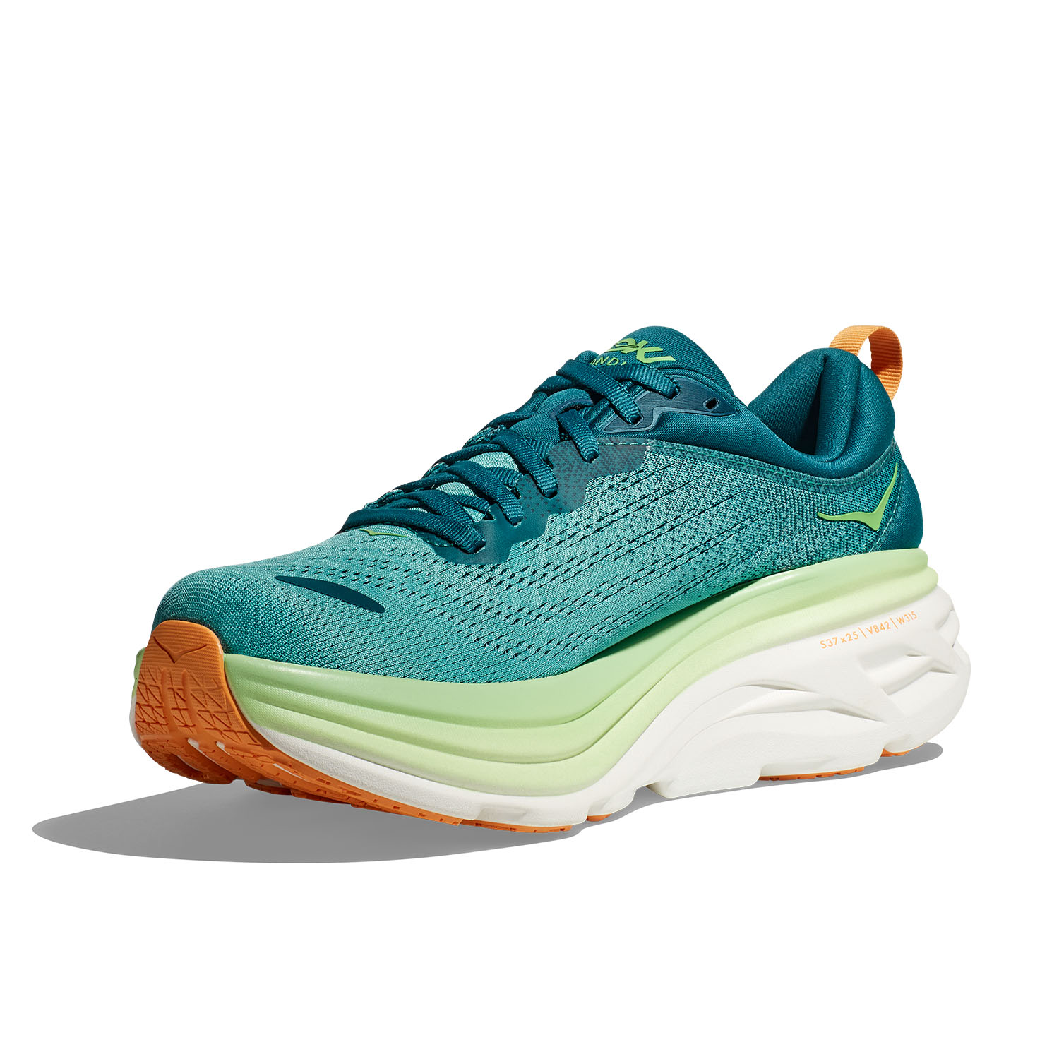 Hoka One One Bondi 8 Men's Running Shoes - Deep Lagoon