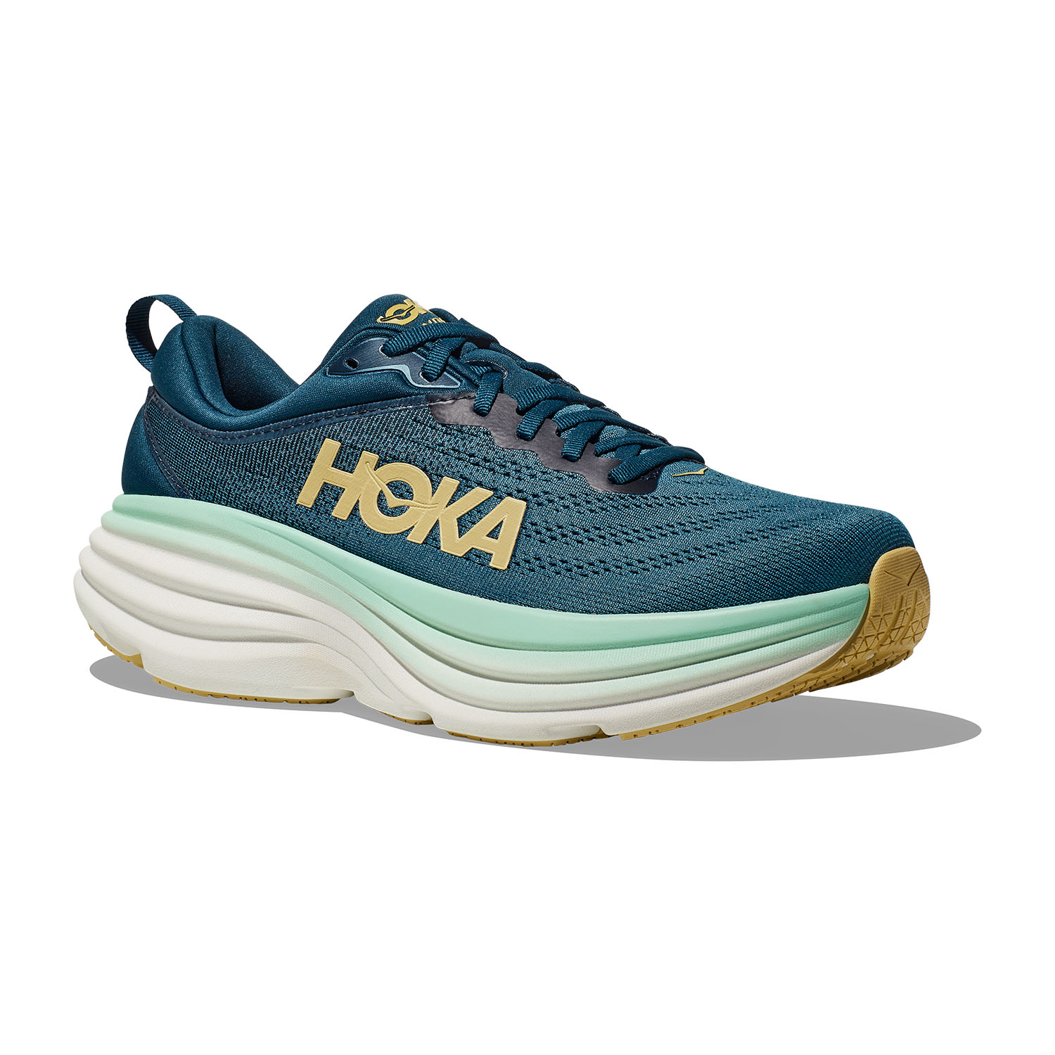 Hoka Bondi 8 Men's Running Shoes - Midnight Ocean