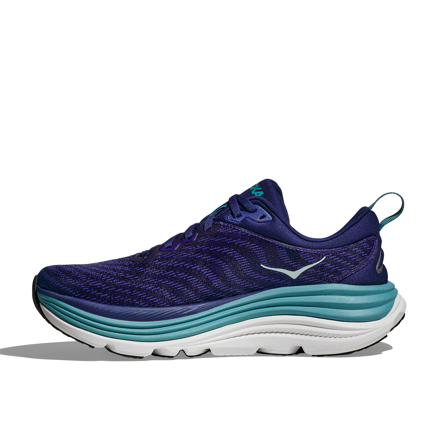 Hoka Gaviota 5 Wide Zapatillas Running Mujer - Real Teal/Shadow