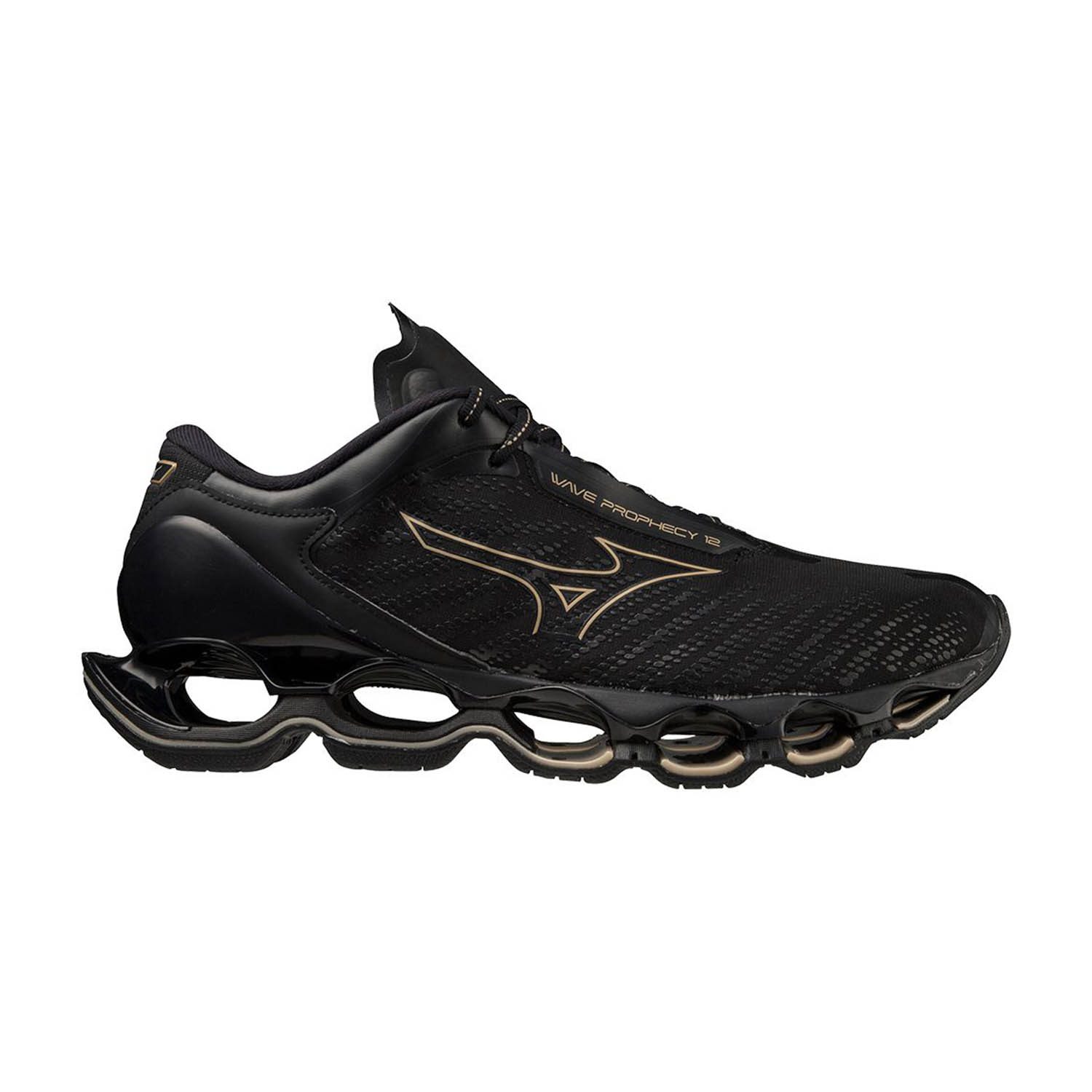 Mizuno Wave Prophecy 12 Zapatillas de Running Hombre - Black