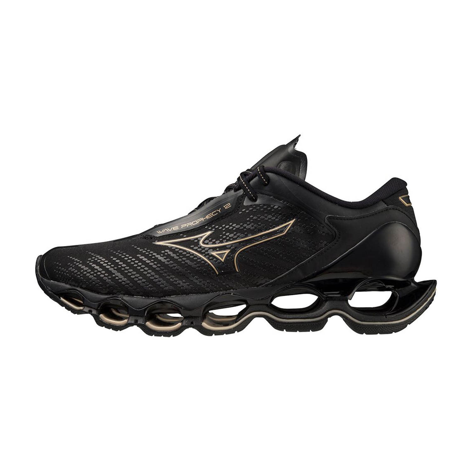 Mizuno Wave Prophecy 12 - Black/Ge Gold